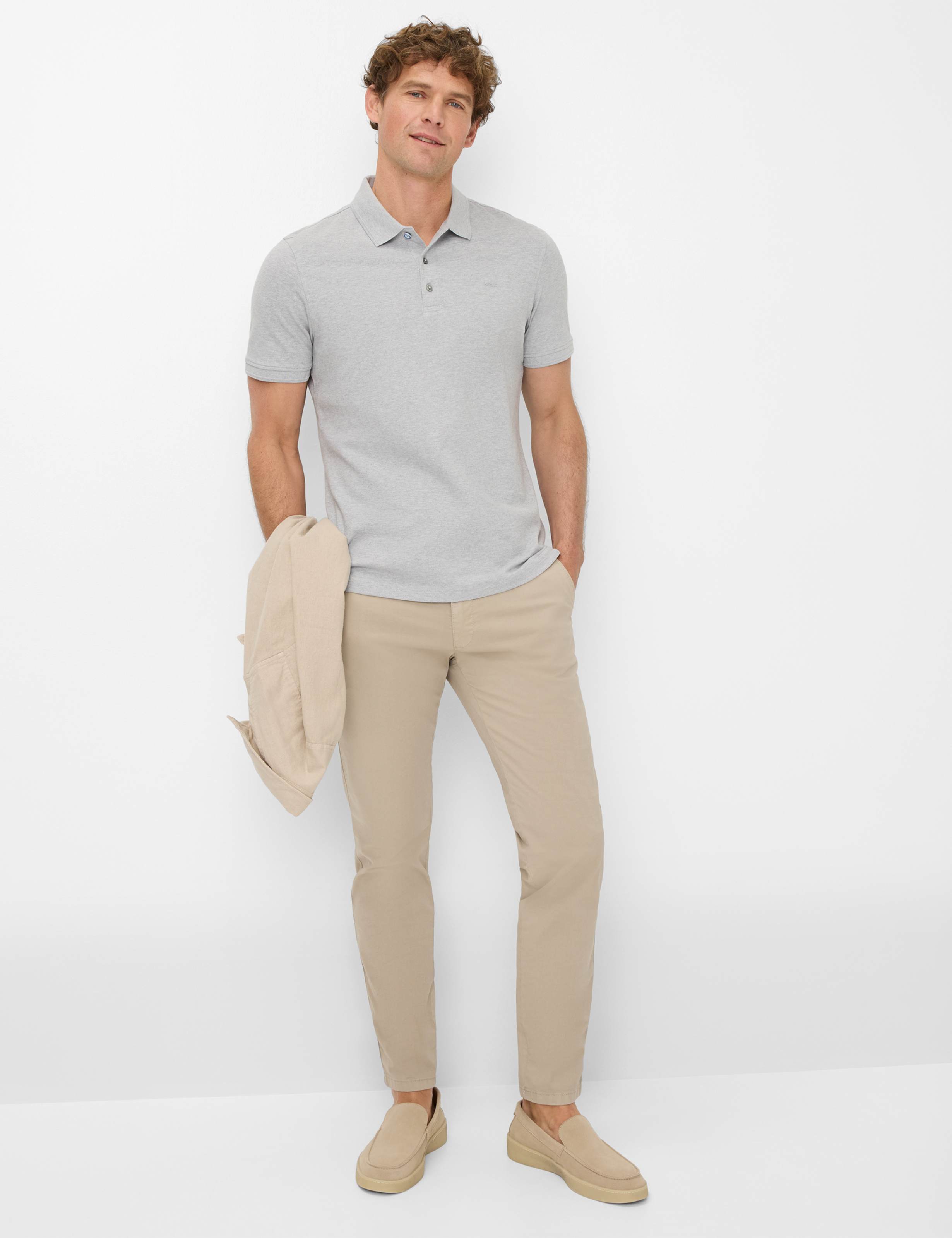Homme Style PETE Gris Clair  Tenue du mannequin