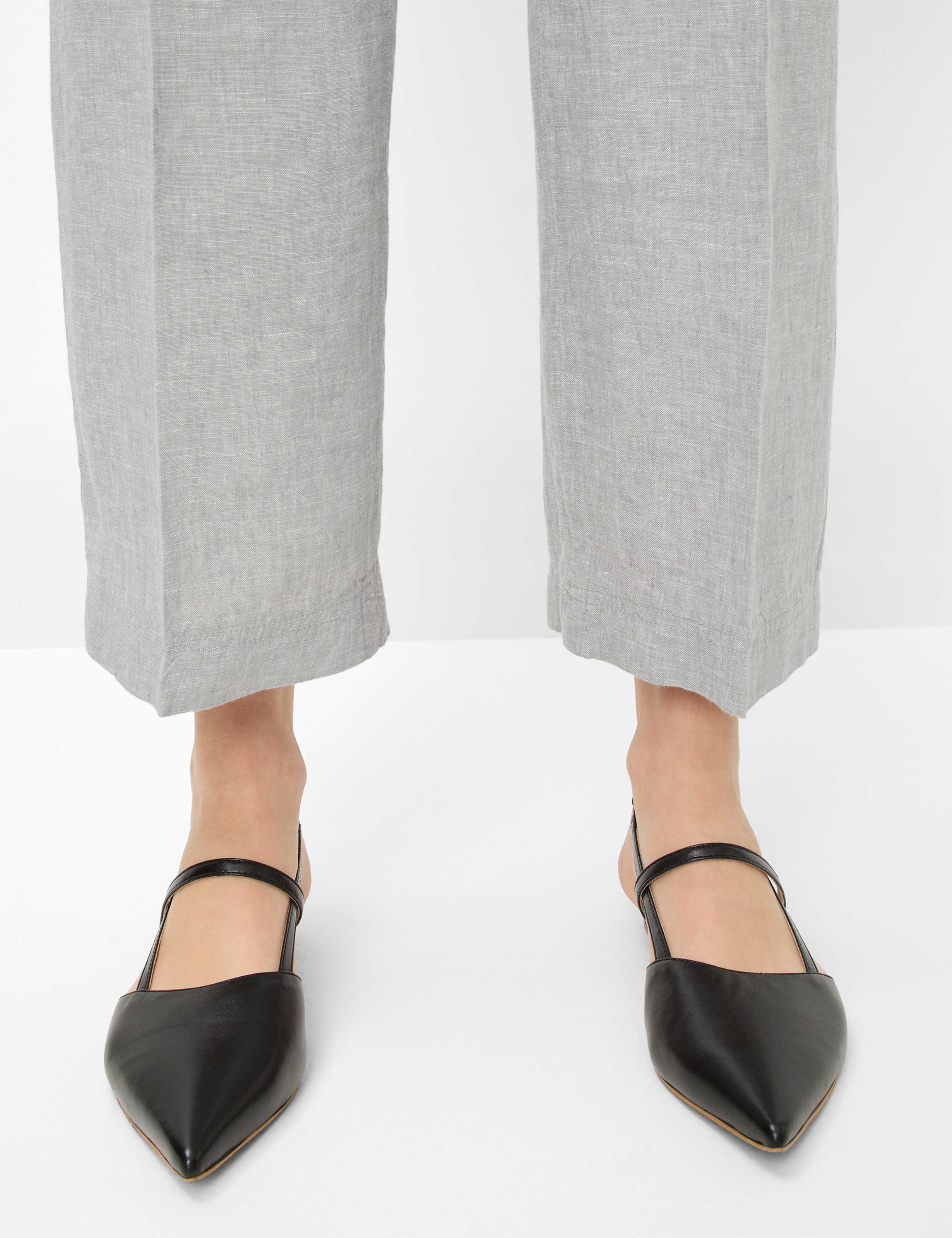 Women Style MAINE S Light Gray Wide Leg Detail 2