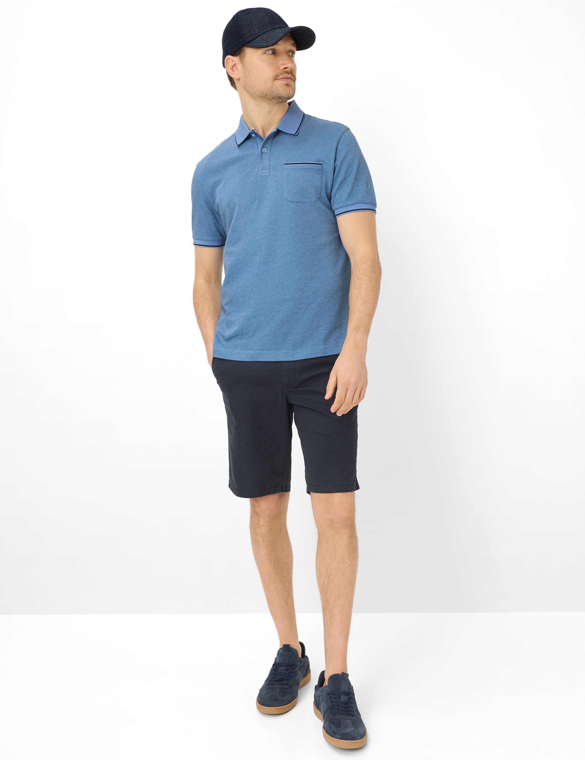 Herren Style PATRICK Blau  Model Outfit