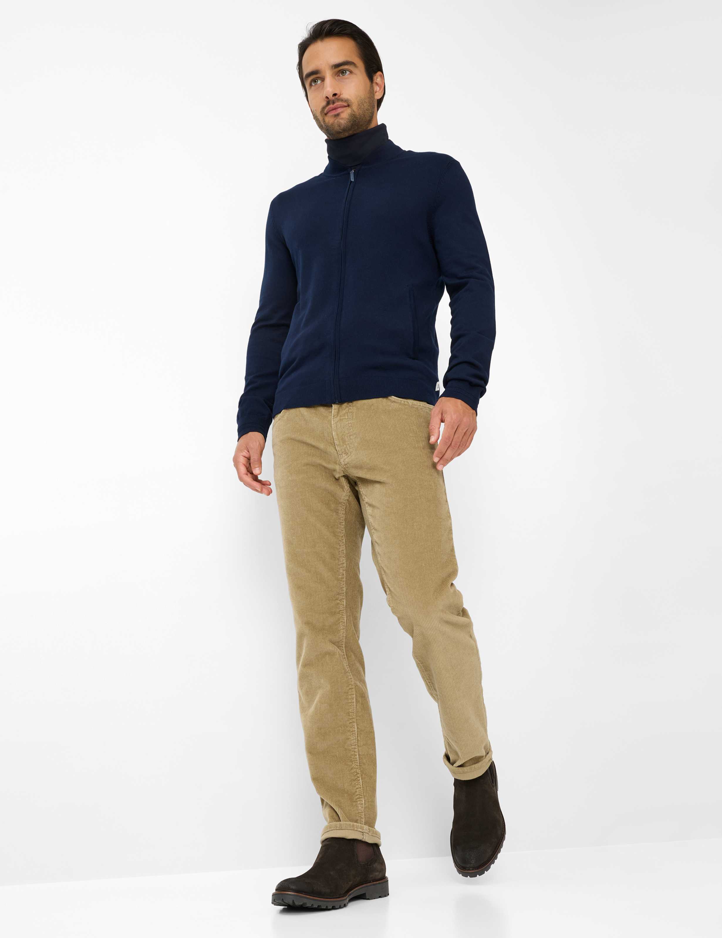 Herren Style COOPER Beige Regular Fit Model Outfit