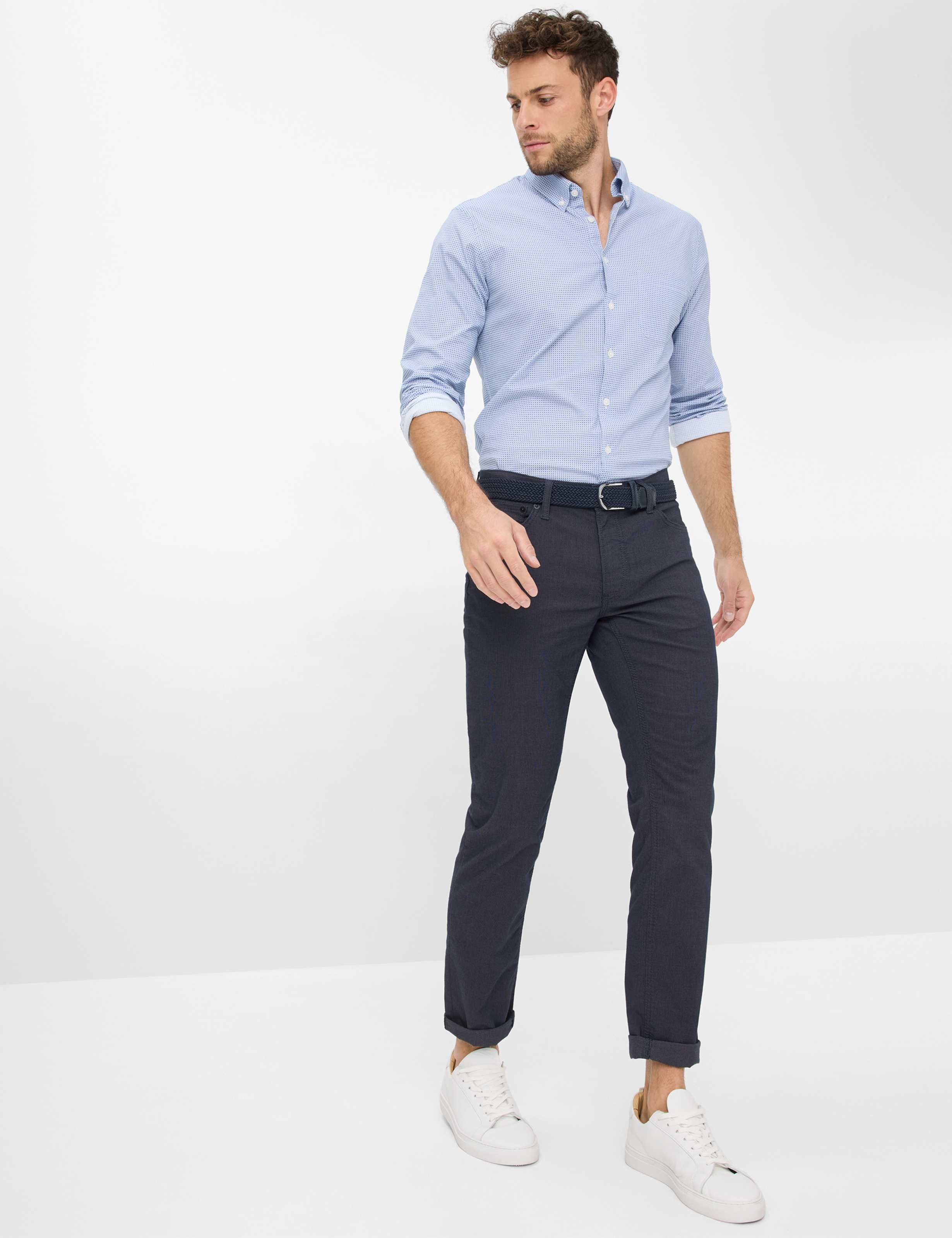 Homme Style DANIEL Bleu Clair  Tenue du mannequin