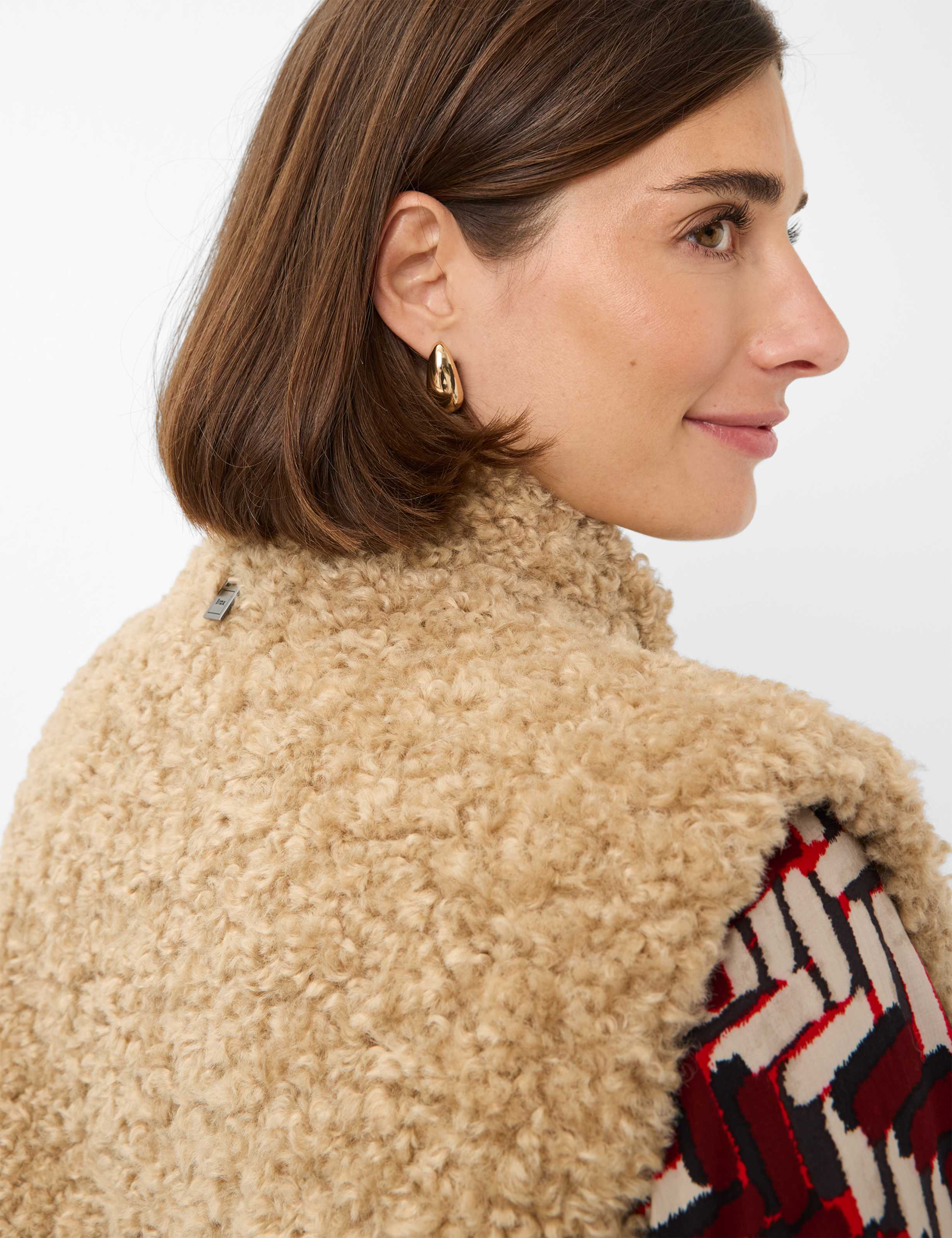 Femme Style OSLO Marron Clair  Détail 2