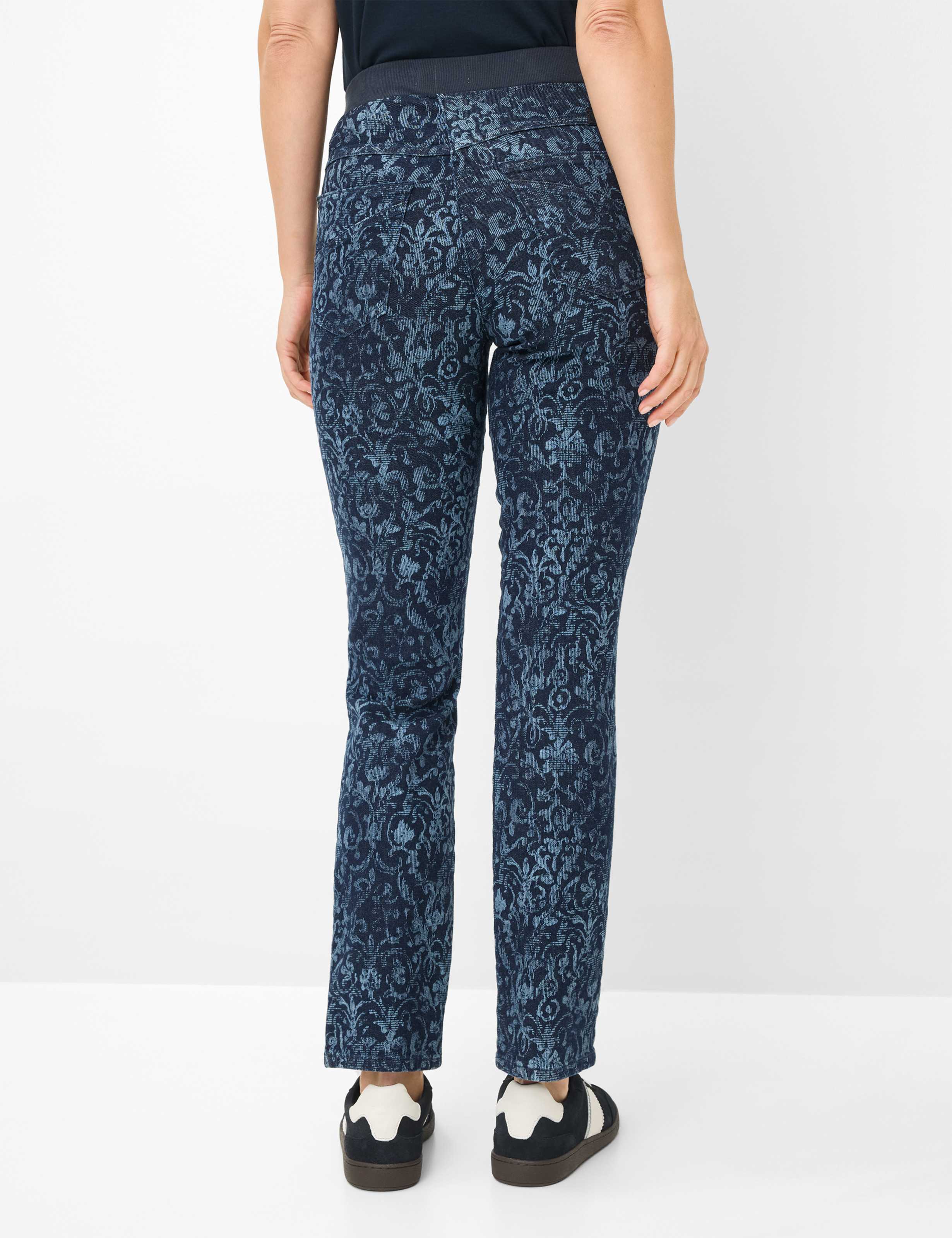 Thumbnail - Raphaela by Brax Damen Schlupfhose Style PAMINA DARK BLUE, denim dunkelblau, Gr. 42