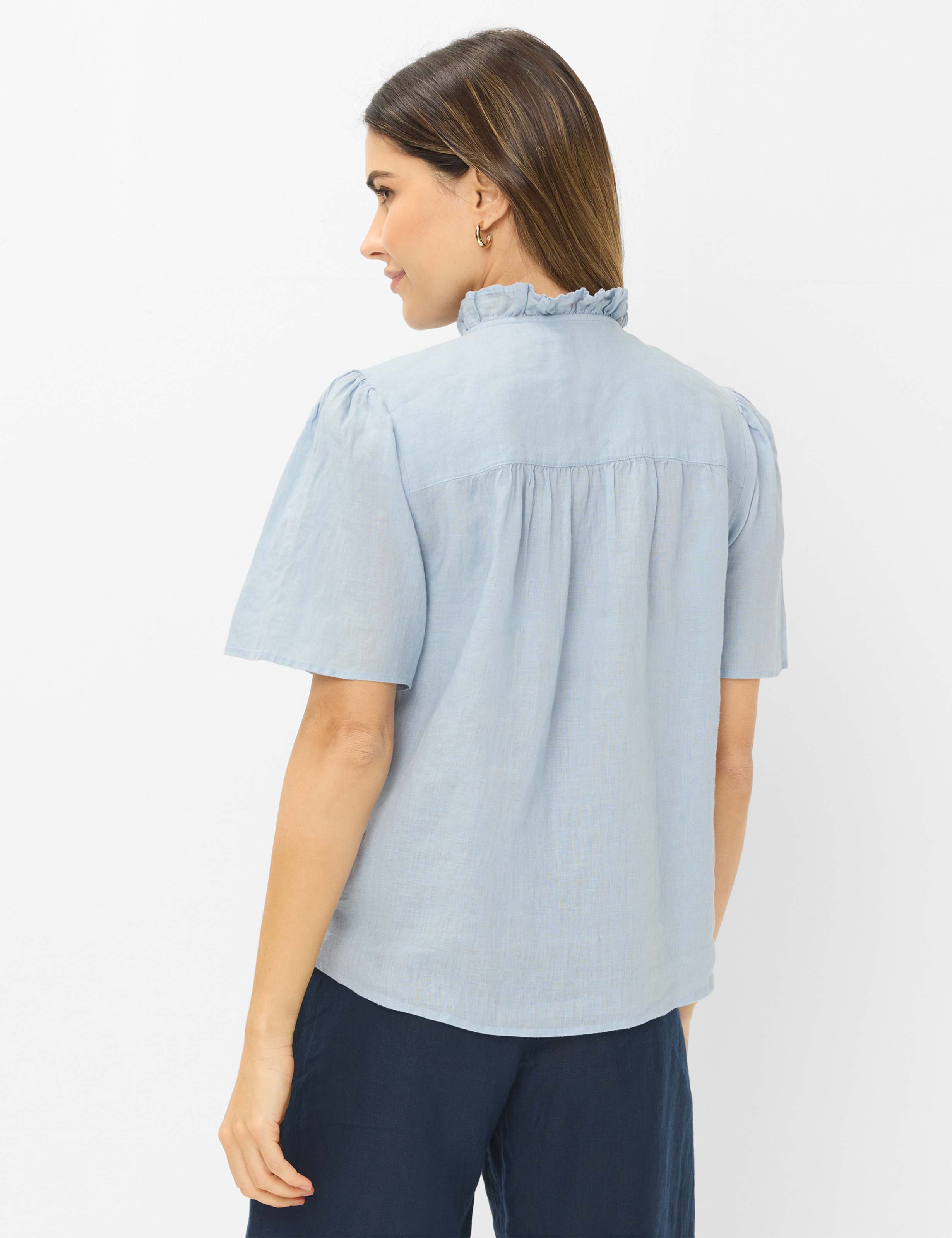 Thumbnail - Brax Damen Bluse Style VIVE vintage blue, hellblau, Gr. 36