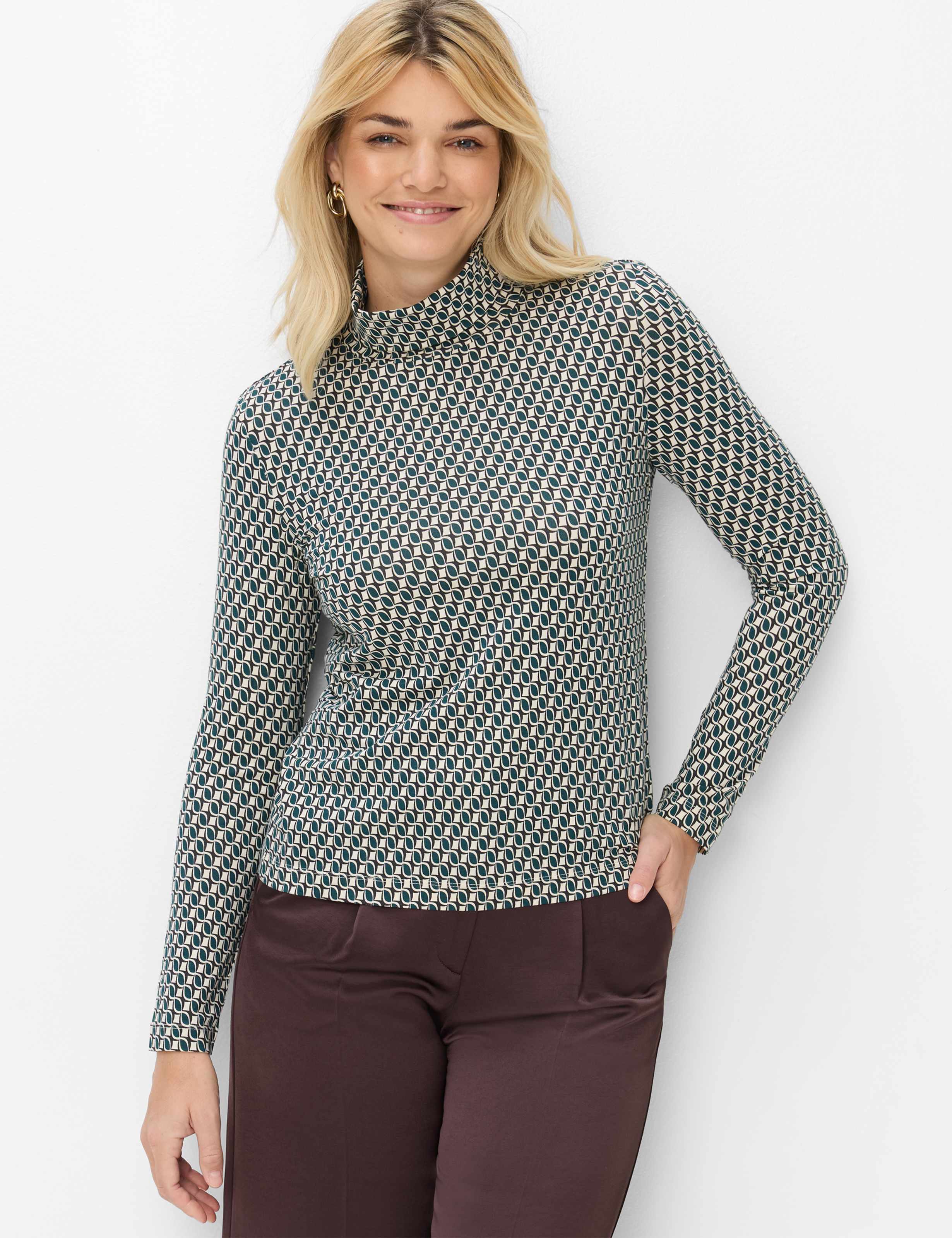 Grüntöne, Damen, Style CARINA L, MODEL_FRONT_ISHOP