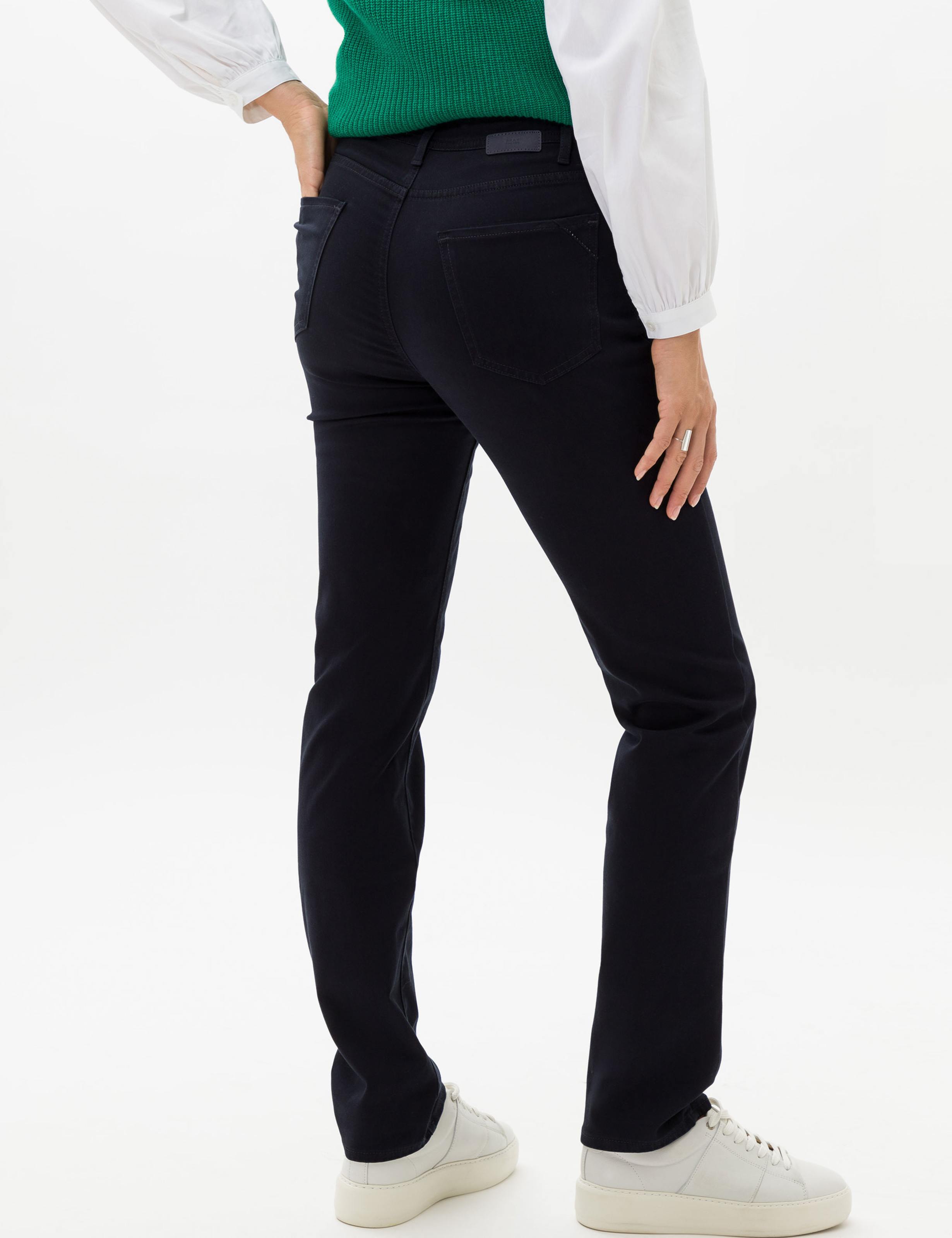 Damesmode Broeken Style MARY NAVY Regular Fit bij BRAX