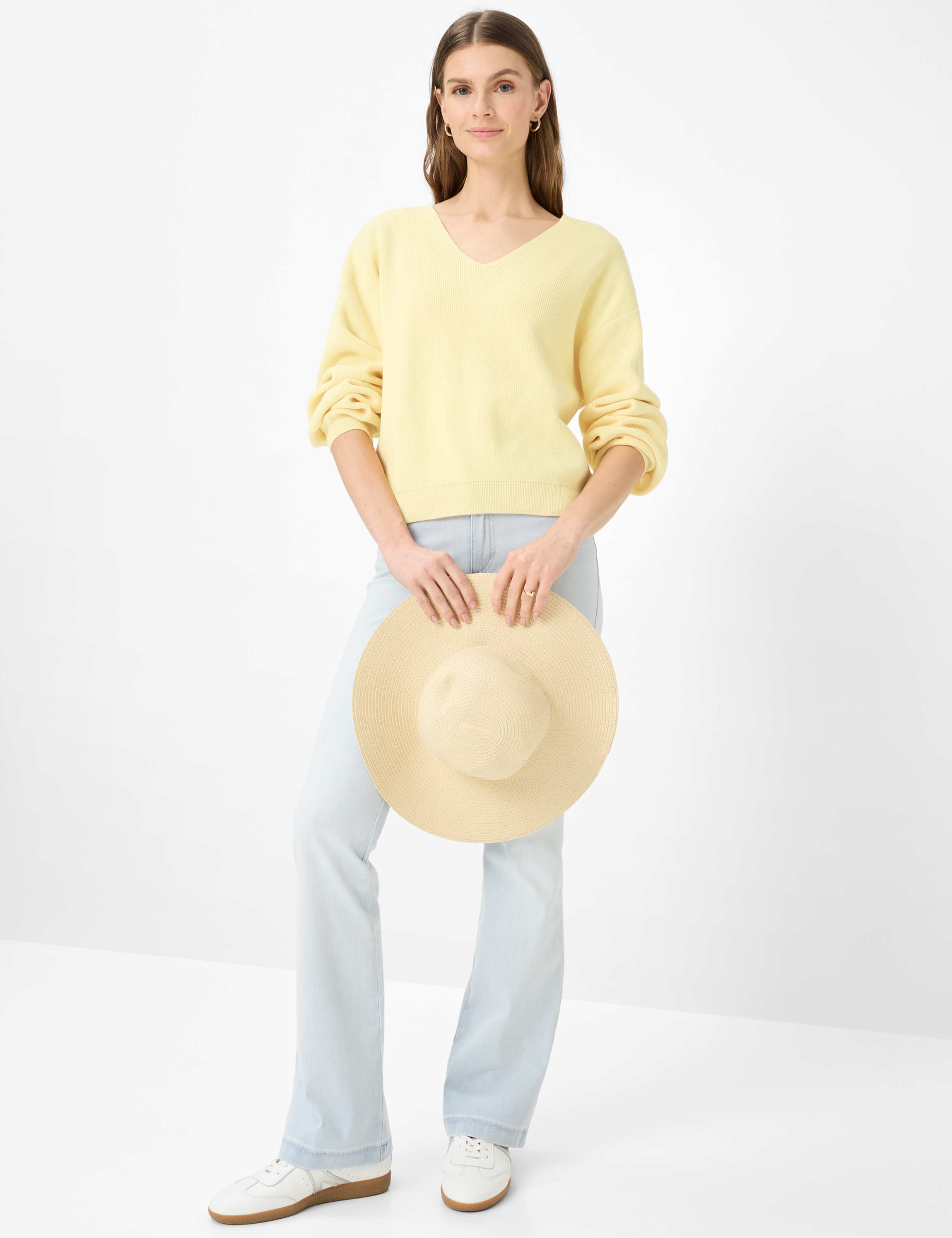 Damen Style LANA Hellgelb  Model Outfit