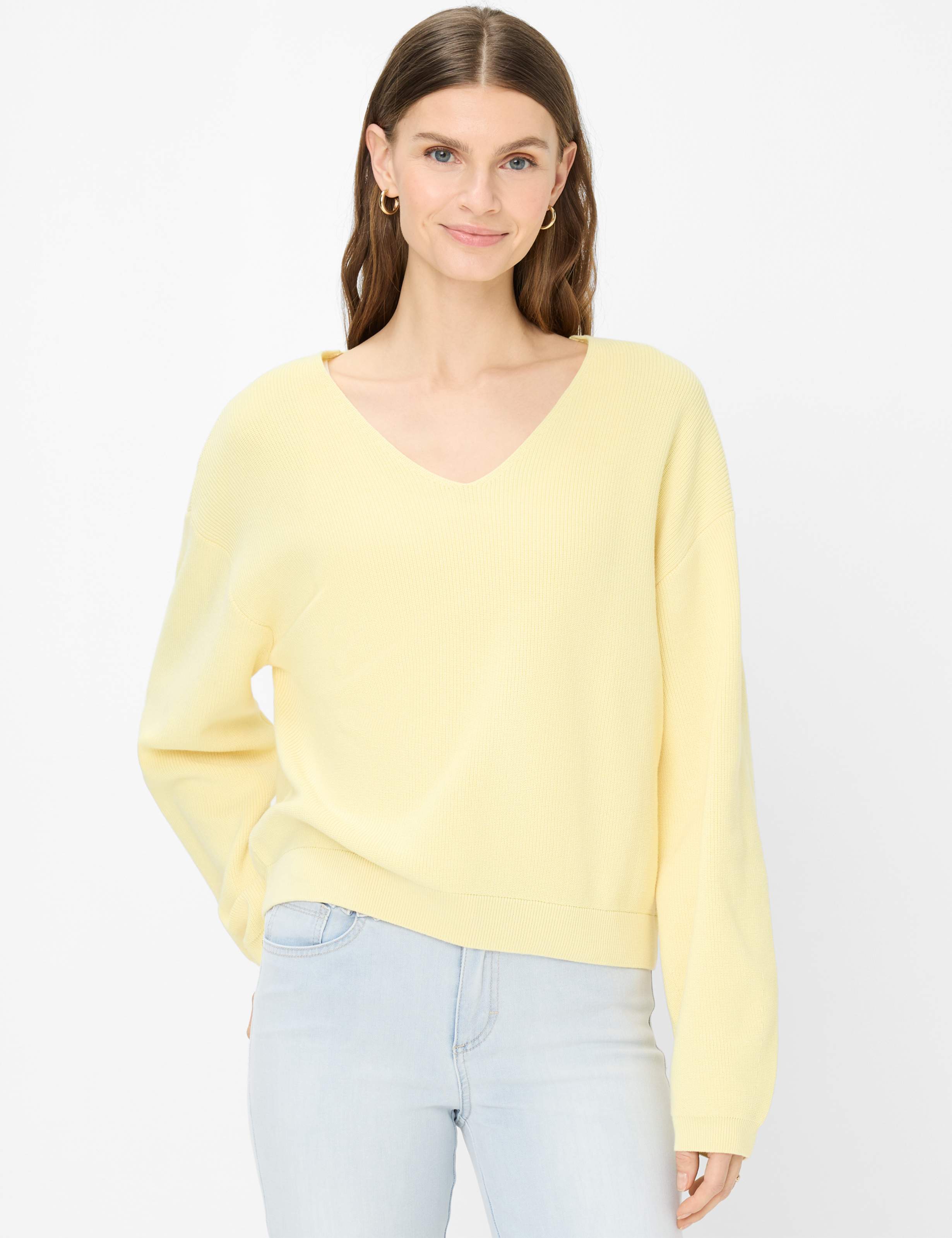 Thumbnail - Brax Damen Pullover Style LANA limoncello, hellgelb, Gr. 34