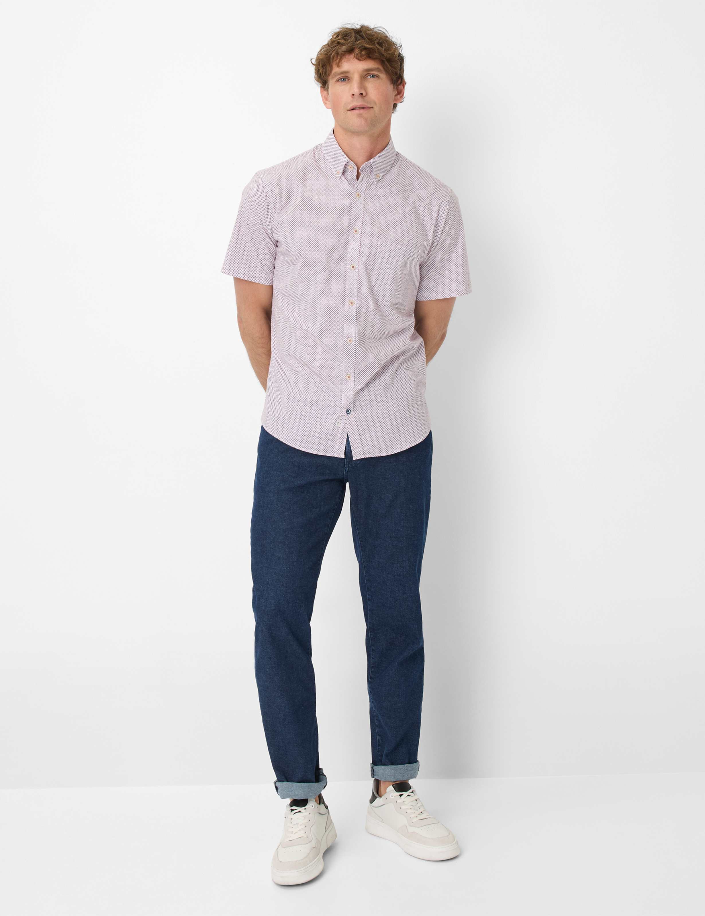 Men Style DAN Light Purple  Model Outfit