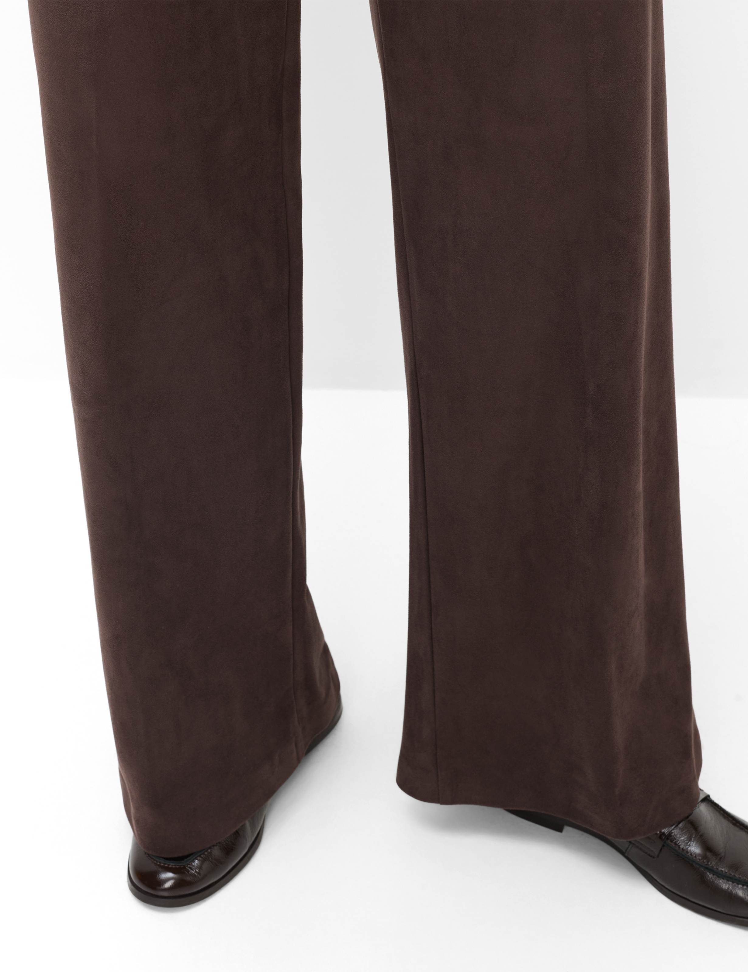 Women Style LILLYTH FLARED Dark Brown Super Slim fit Detail 1