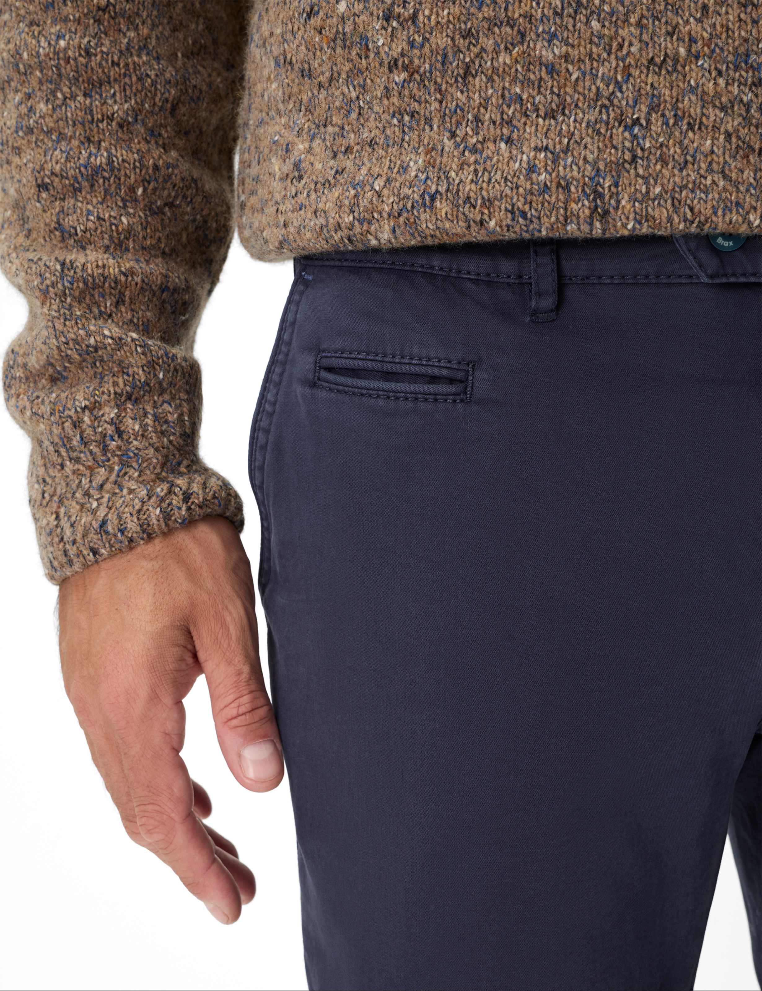 Herren Style EVEREST Dunkelblau Regular Fit Detail 2