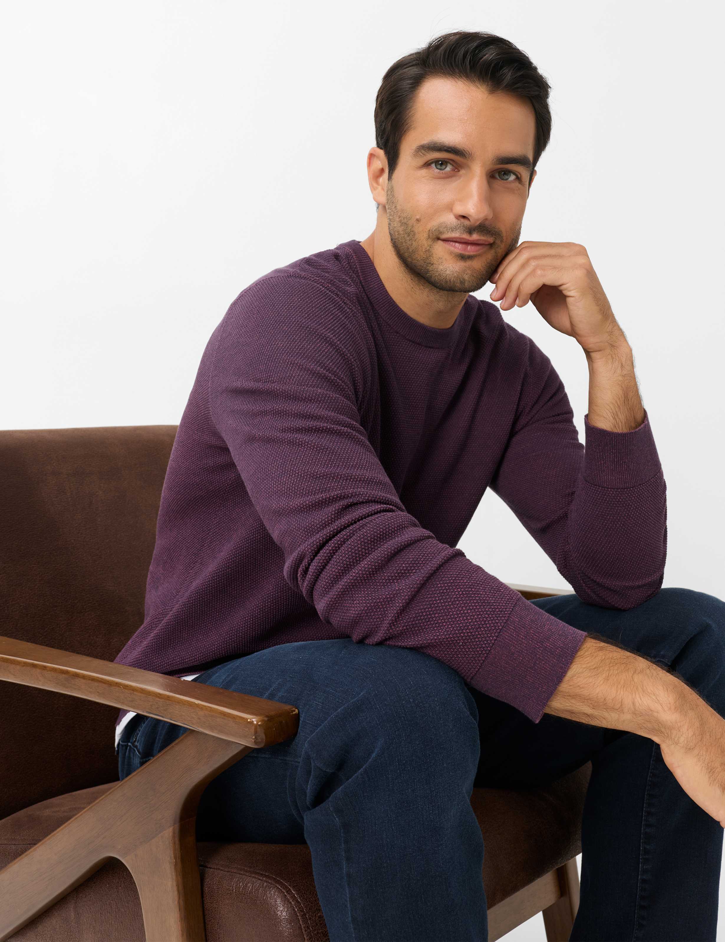 Men Style RICK Dark Purple  Detail 1