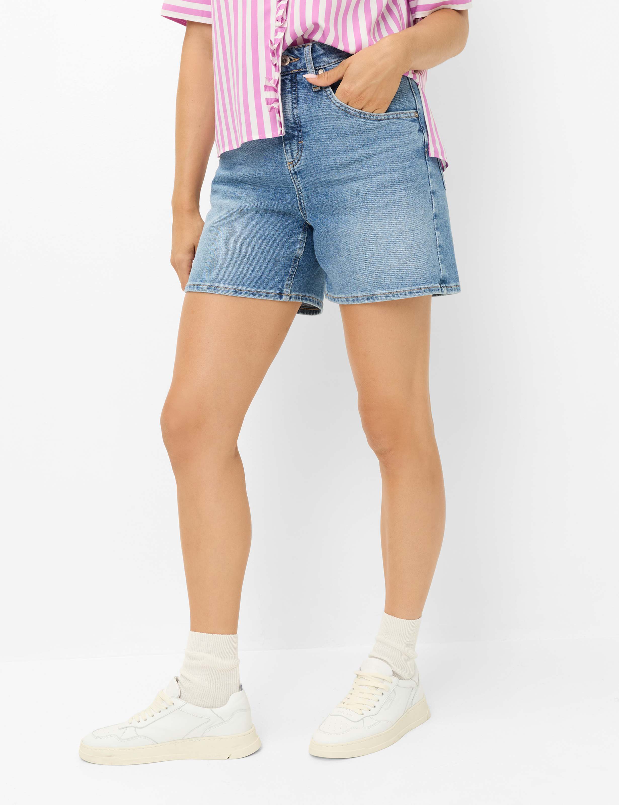 Tinten blauw, Dames, Style BEACH B, MODEL_FRONT_ISHOP