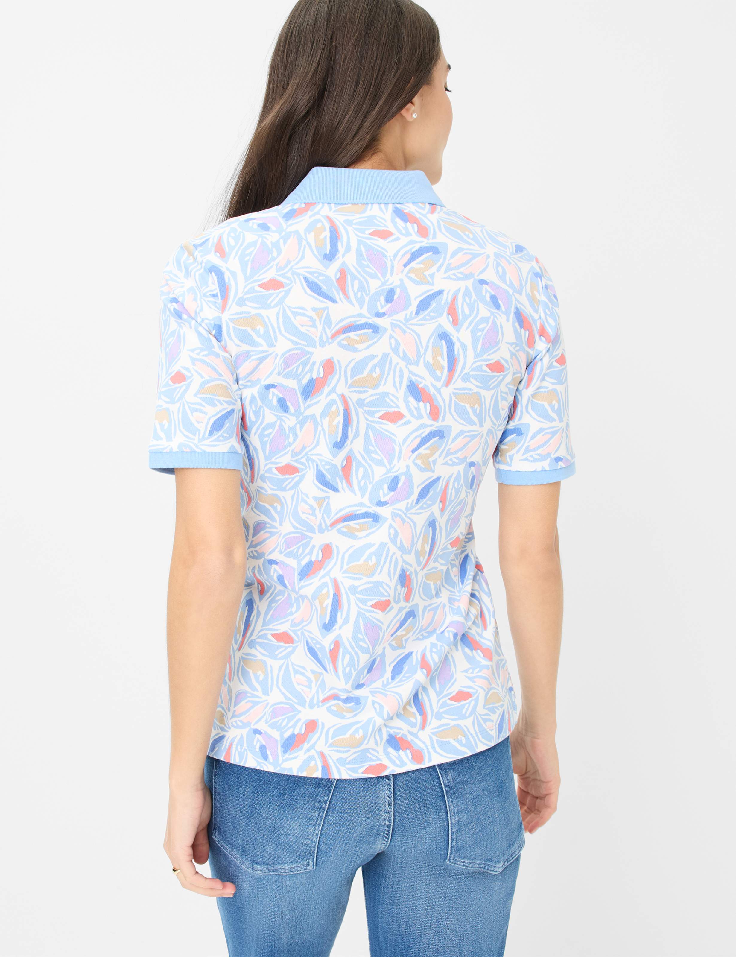 Damen Style CLEO Blau  Model Rueck