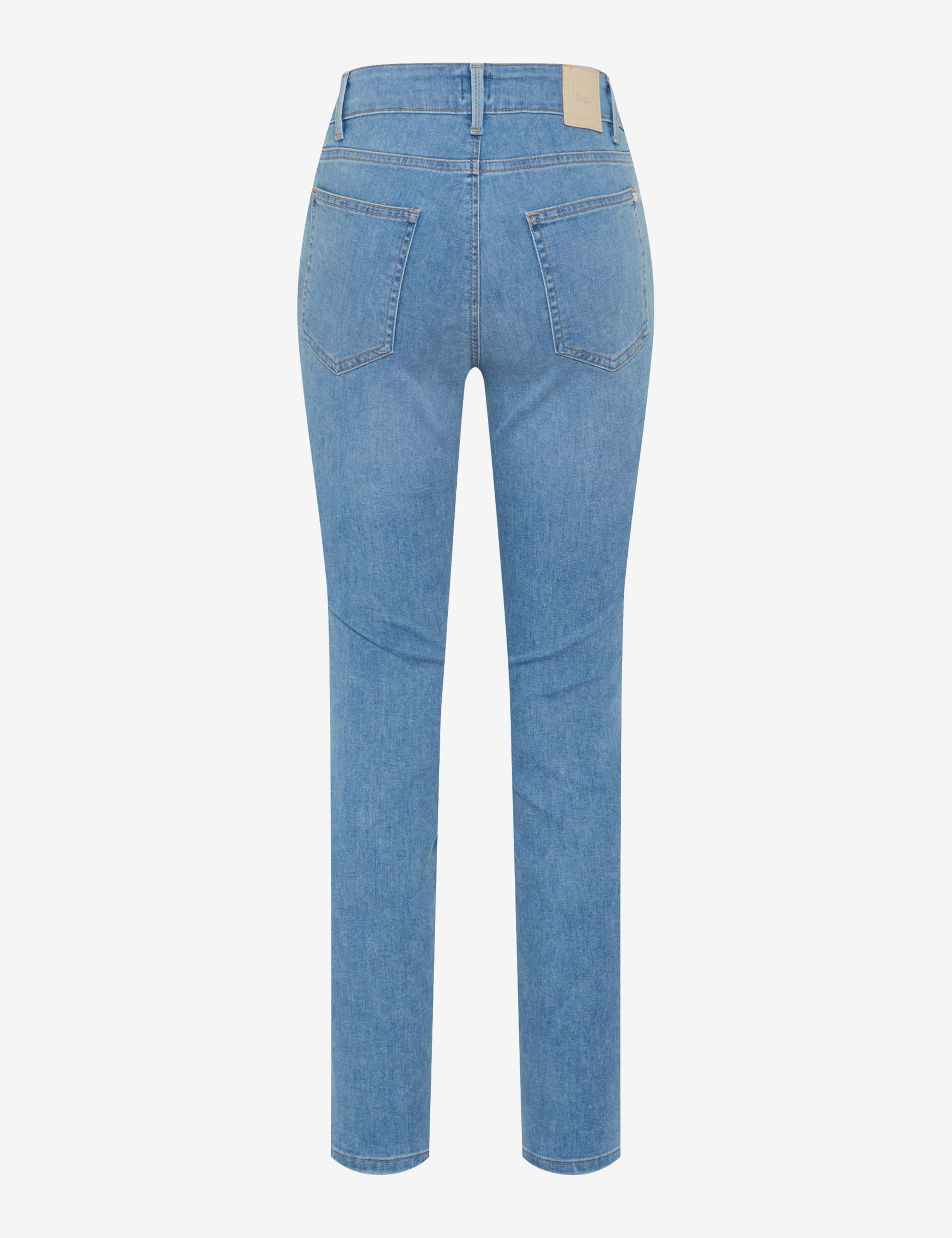Women Style SHAKIRA S Denim Blue Slim Fit Stand-alone rear view