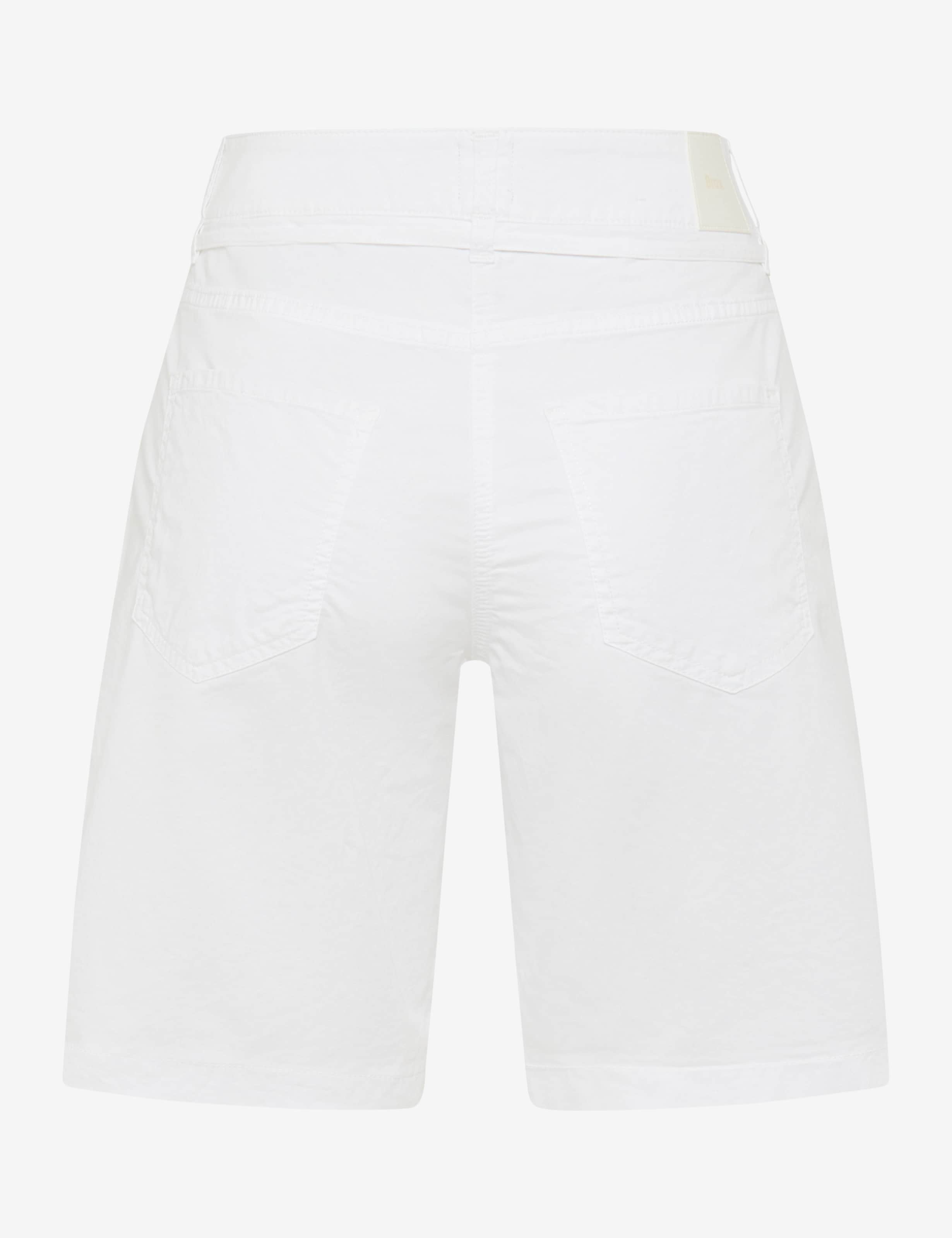 Dames Style MAINE B Wit Wide Leg Beel achterkant
