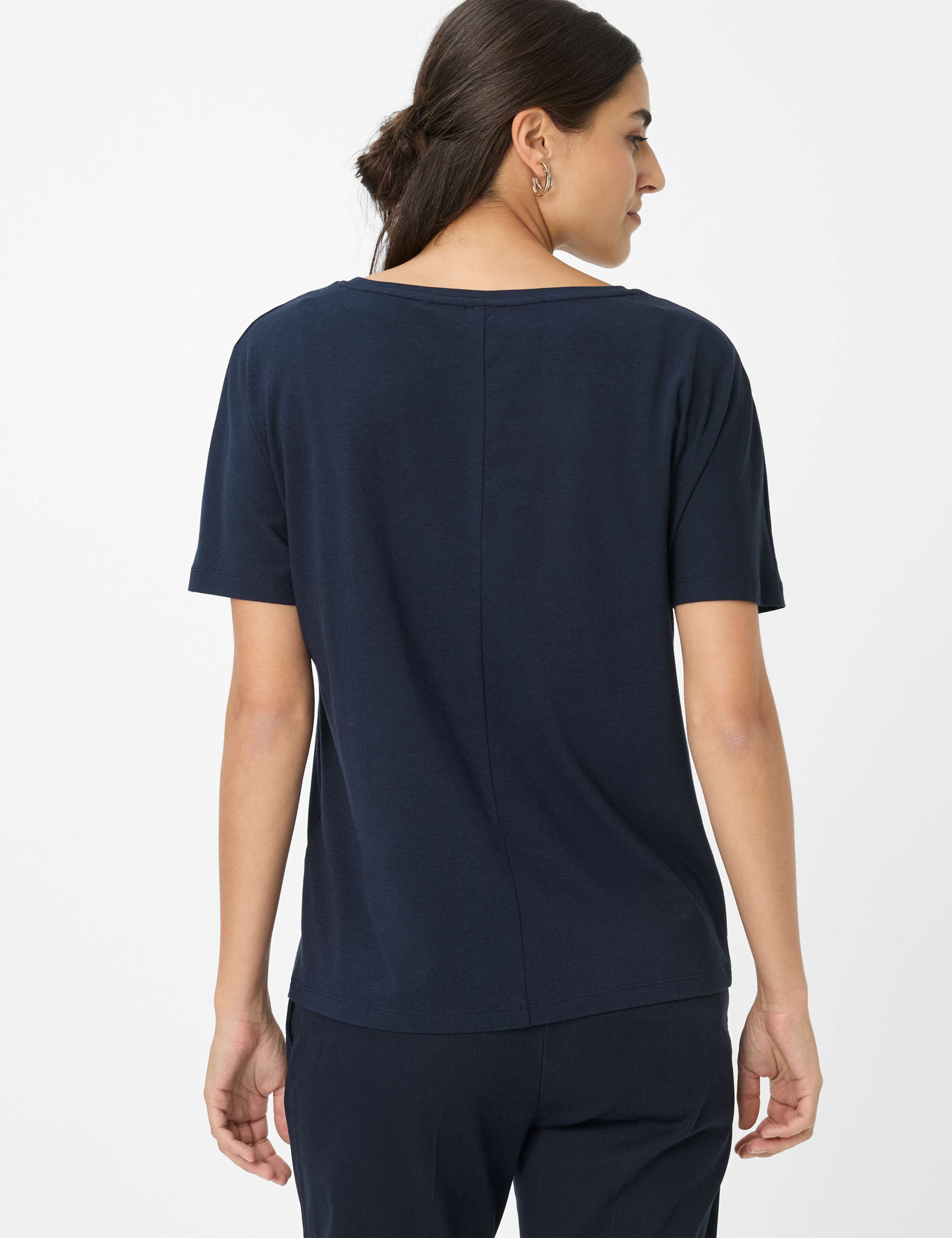Thumbnail - Brax Damen Shirt Style CAELEN S navy, dunkelblau, Gr. 40