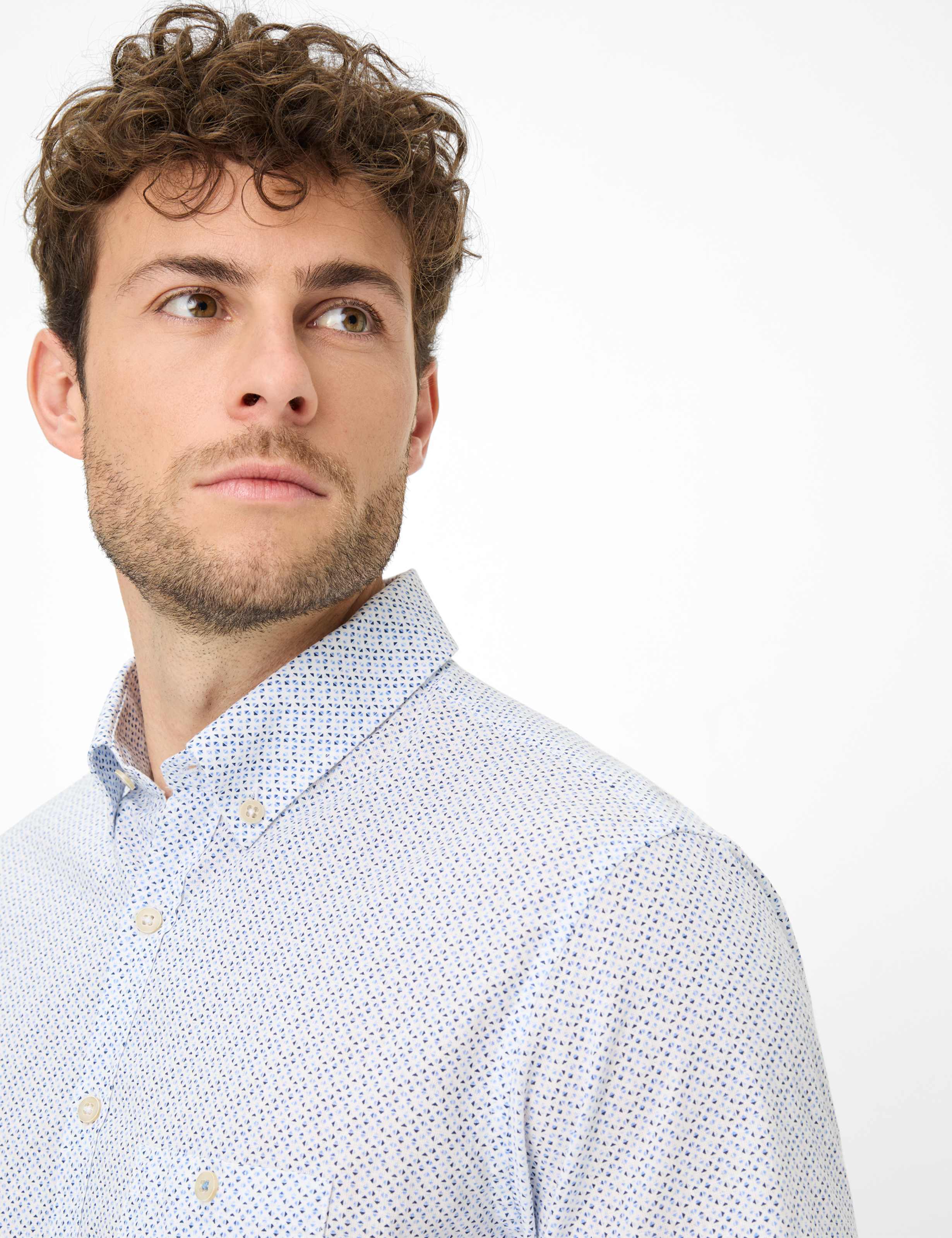 Herren Style DAN Hellblau  Detail 1