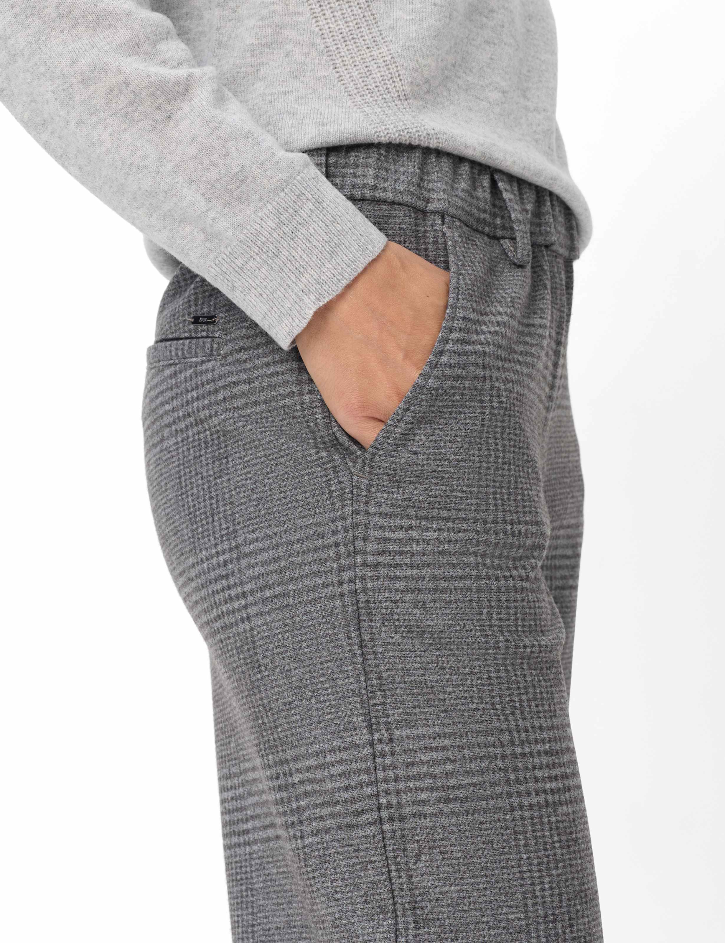 Damen Style MAINE Dunkelgrau Wide Leg Detail 1