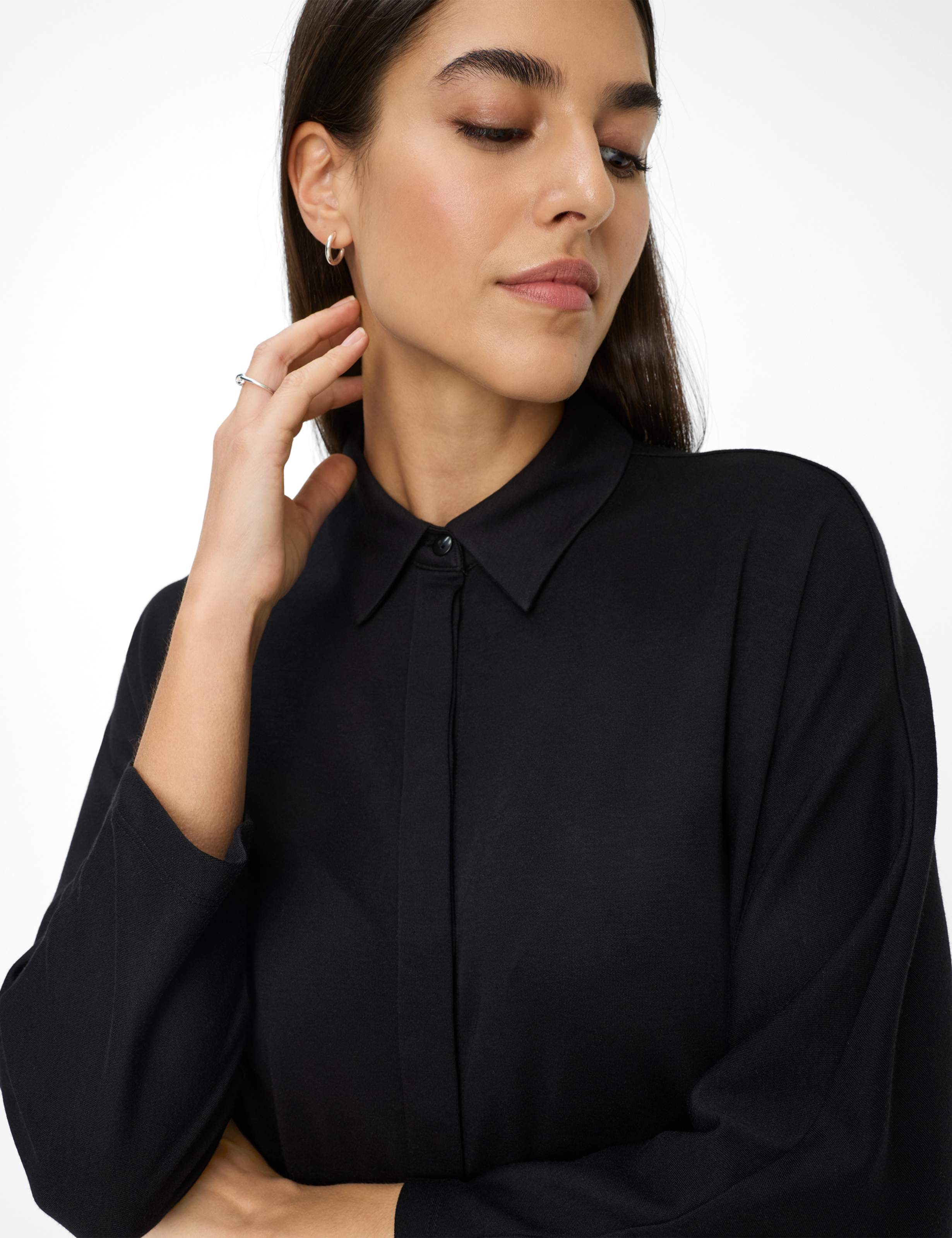 Dame Style CELIA M Sort  Detalje 2