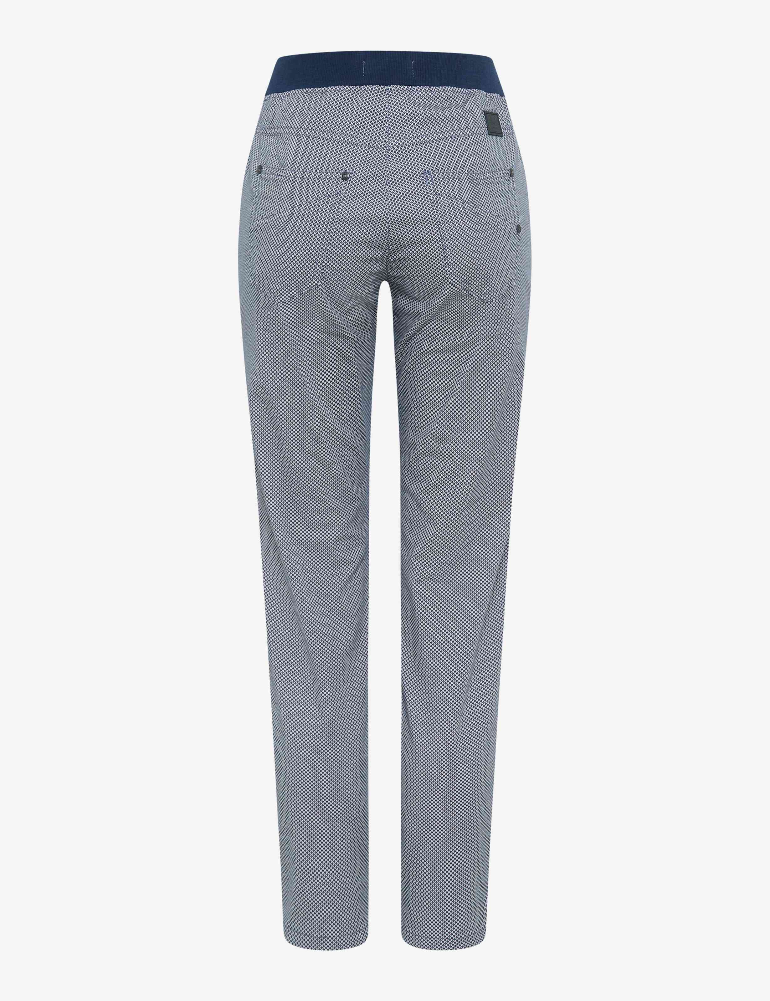 Damen Style PAMINA 6/8 Dunkelblau Slim Fit Freisteller Rueck