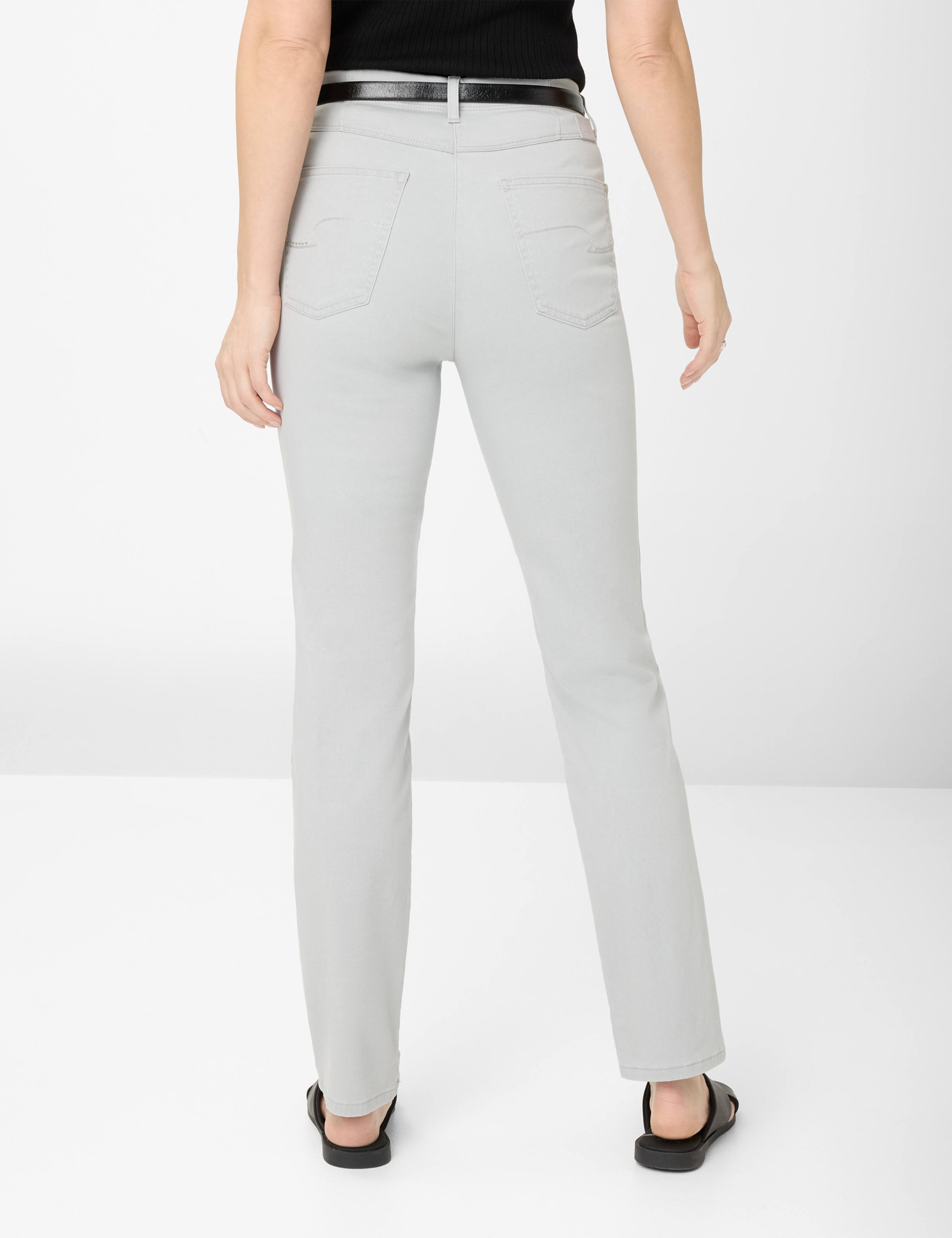Femme Style LAURA NEW Gris Clair Super Slim Fit Dos mannequin