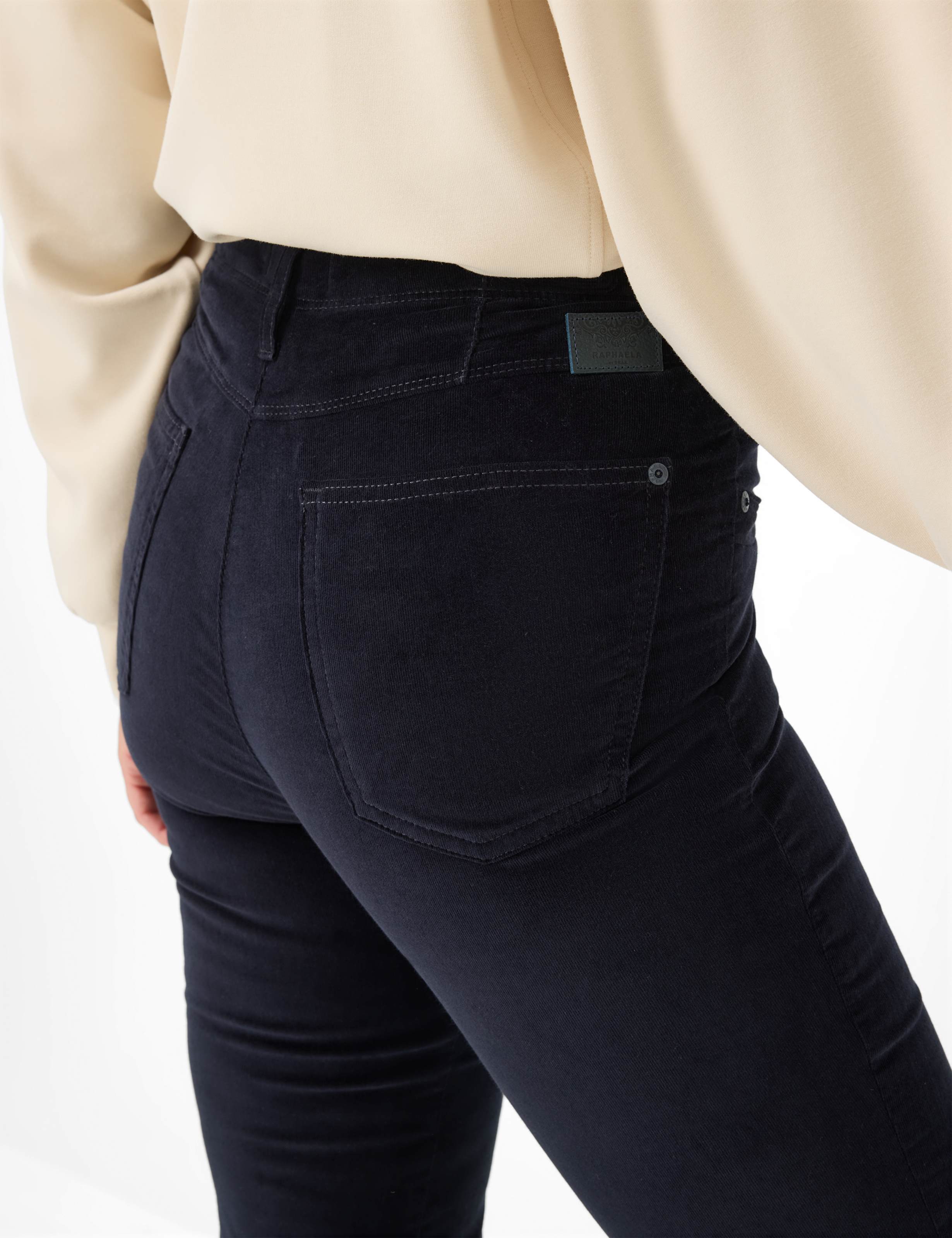Damen Style LAURA NEW Dunkelblau Super Slim Fit Detail 2