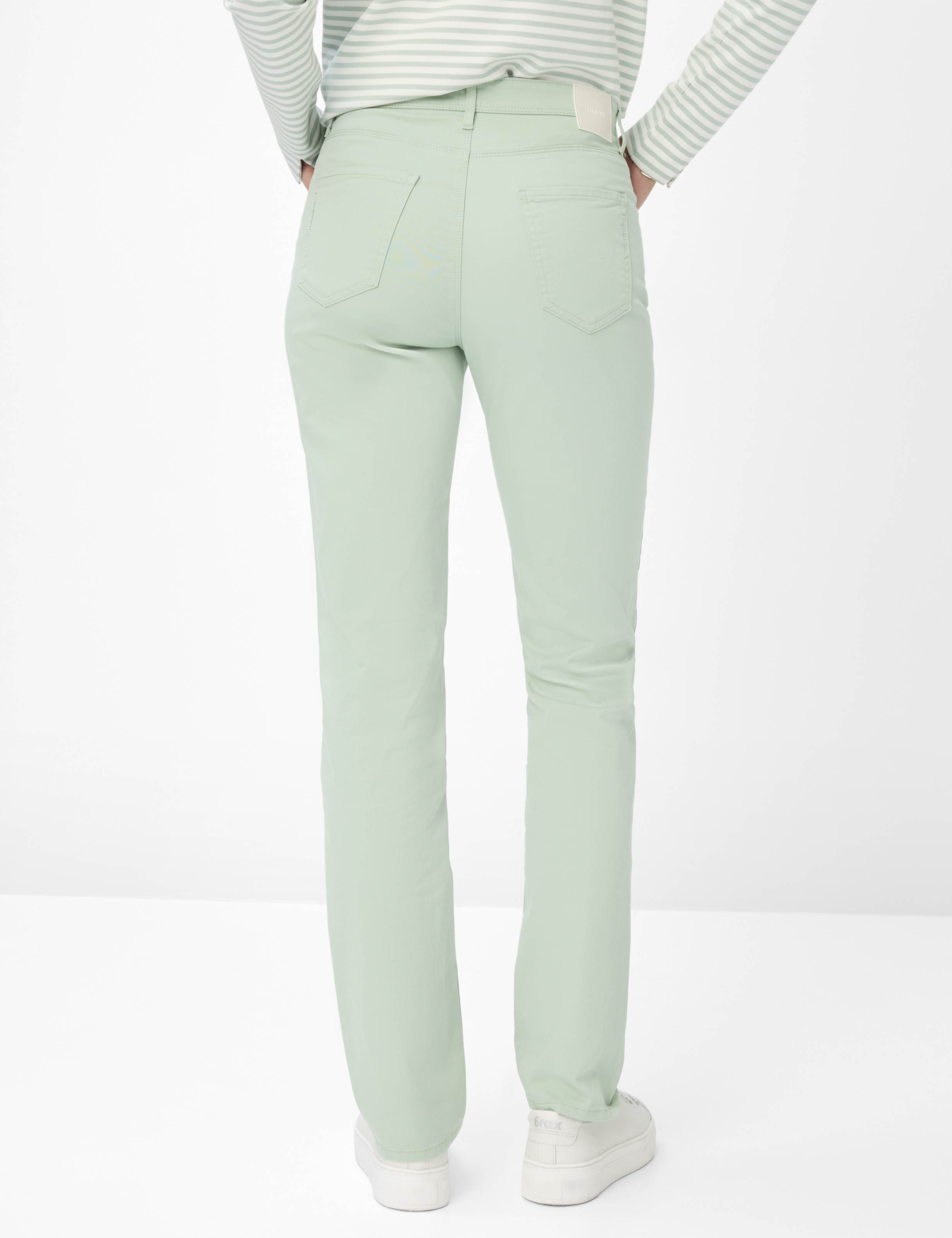Women Style MARY Light Green Regular Fit Model back