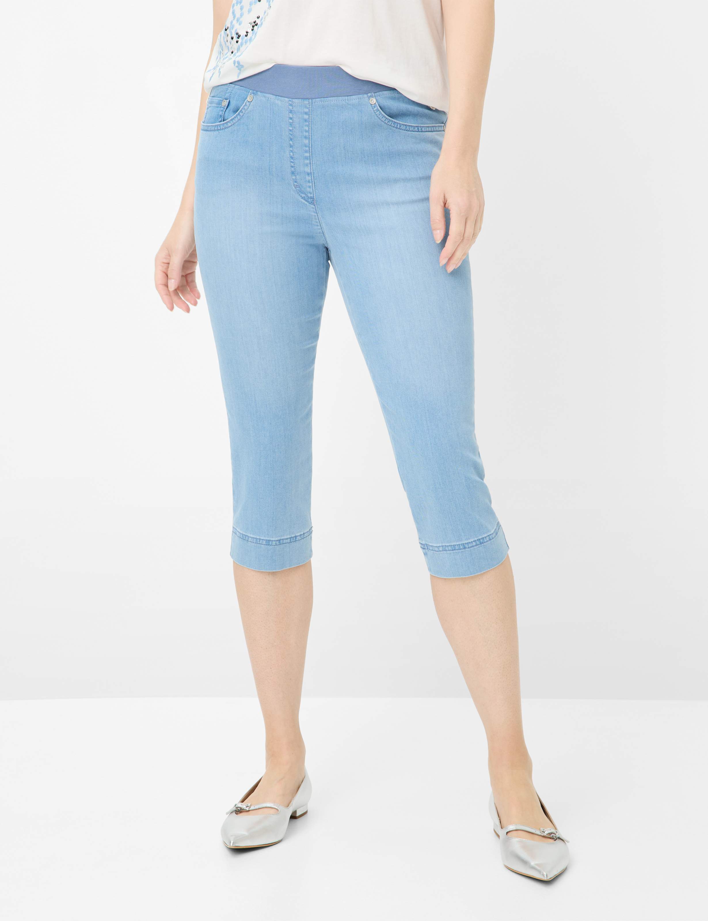 Blautöne, Damen, Style PAMINA CAPRI, MODEL_FRONT_ISHOP