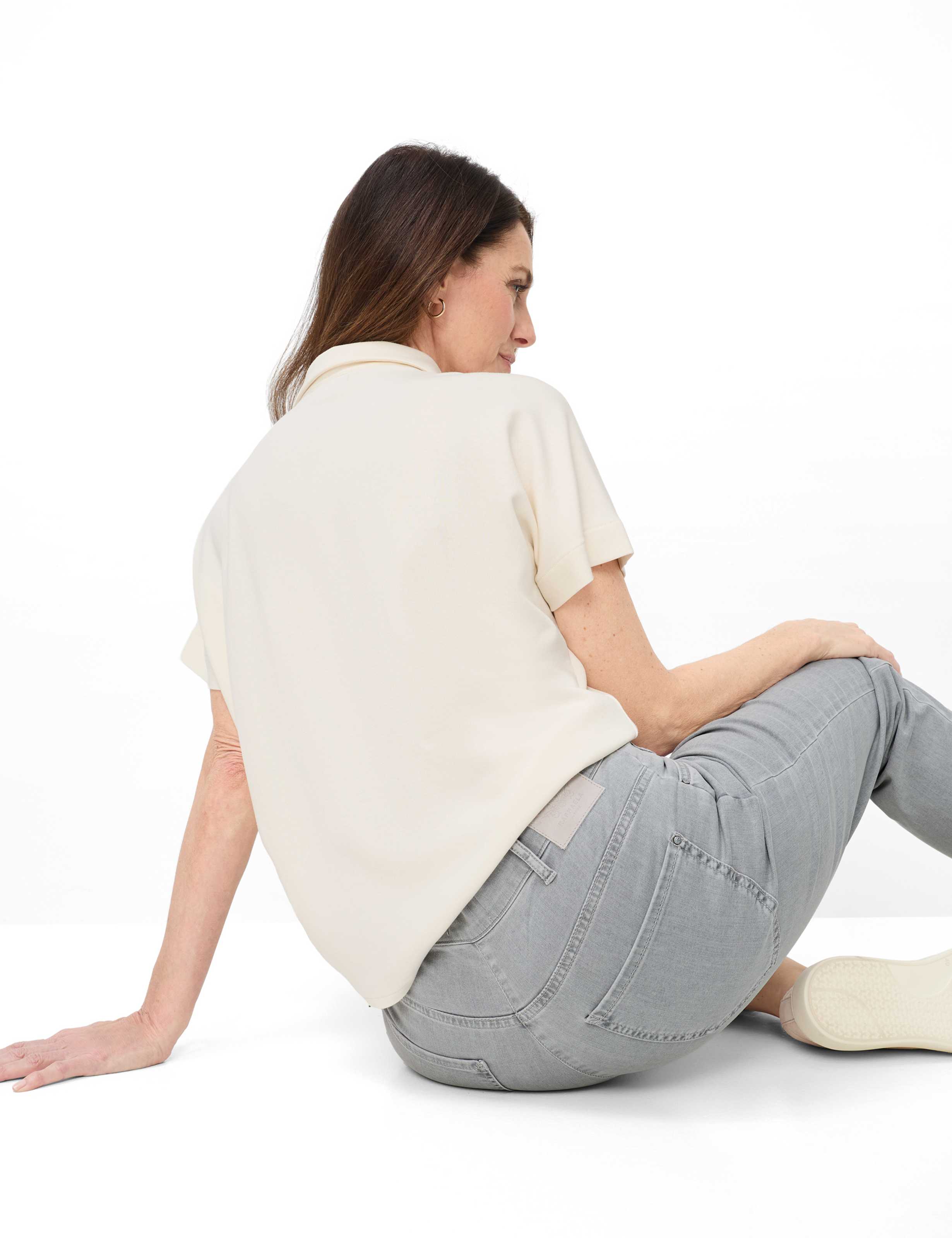 Dames Style CORRY Denim Lichtgrijs Comfort Plus Fit Detail 1