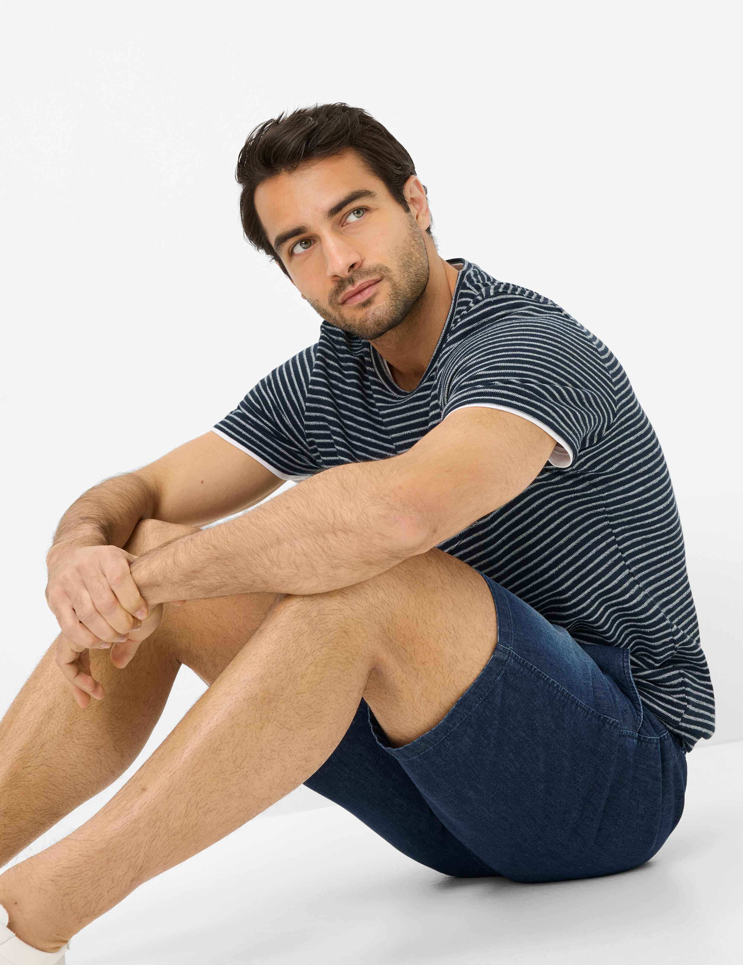 Homme Style BALU Denim Bleu Modern Fit Détail 1