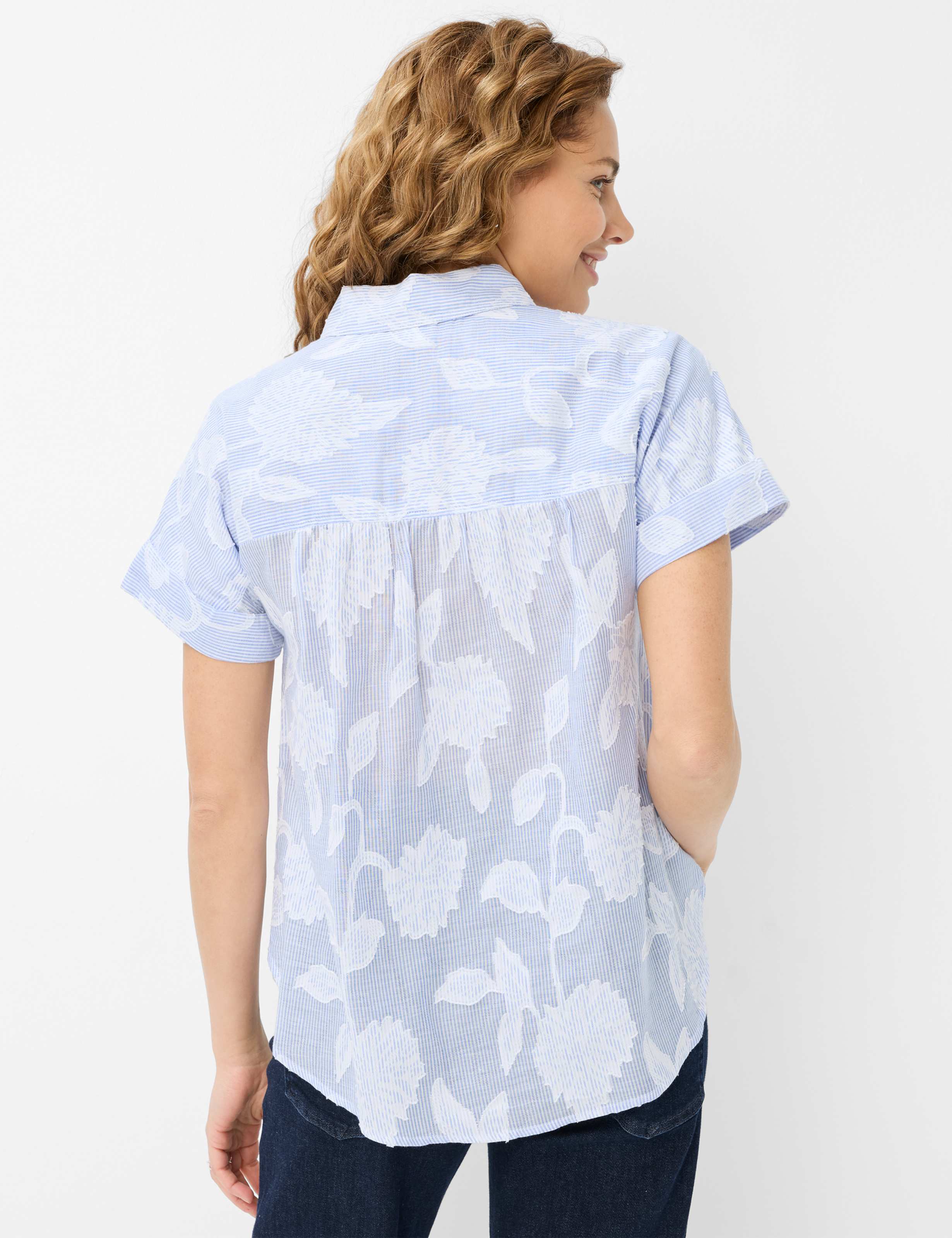 Femme Style VIV Bleu Clair  Dos mannequin
