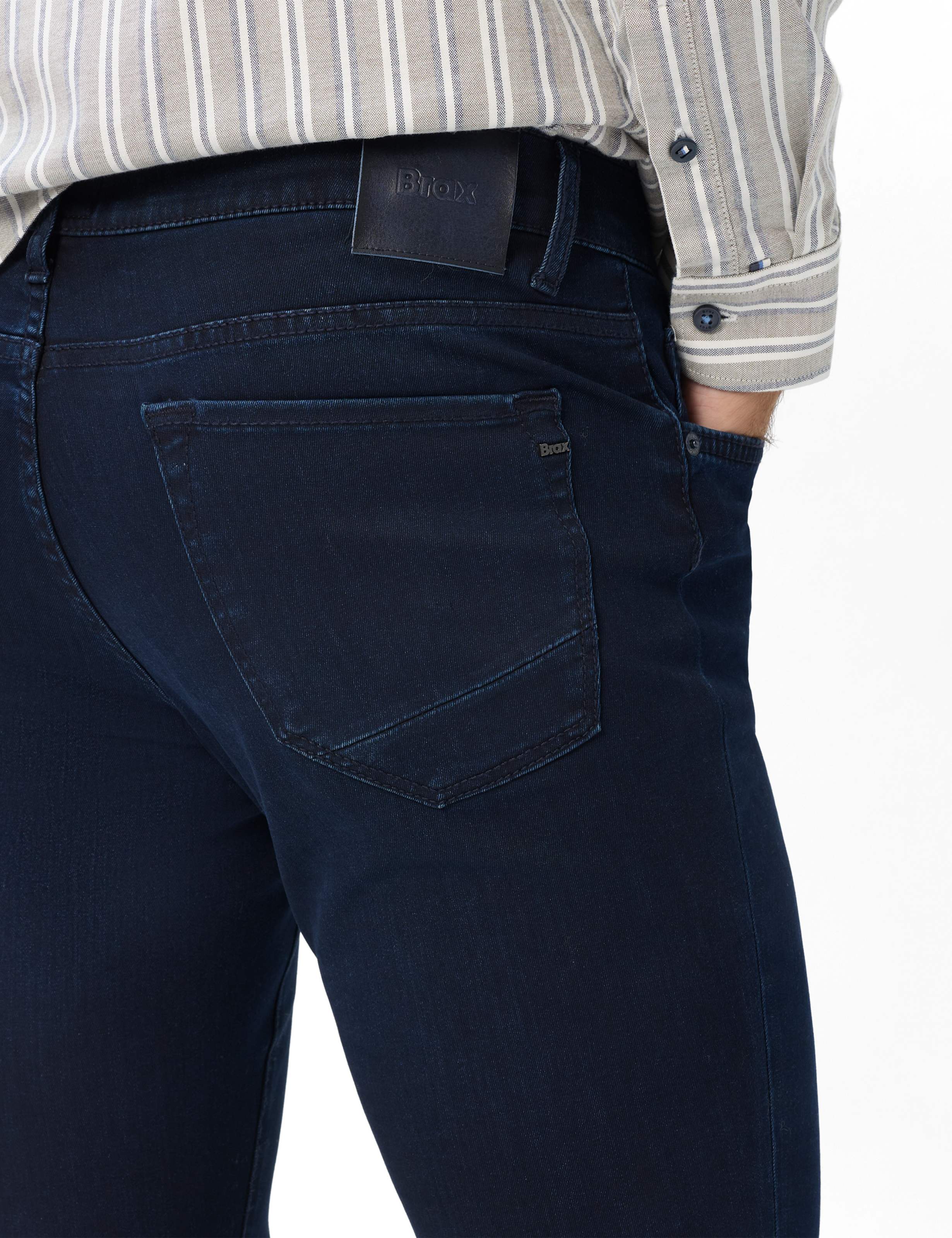 Herren Style CHUCK Denim Dunkelblau Modern Fit Detail 2