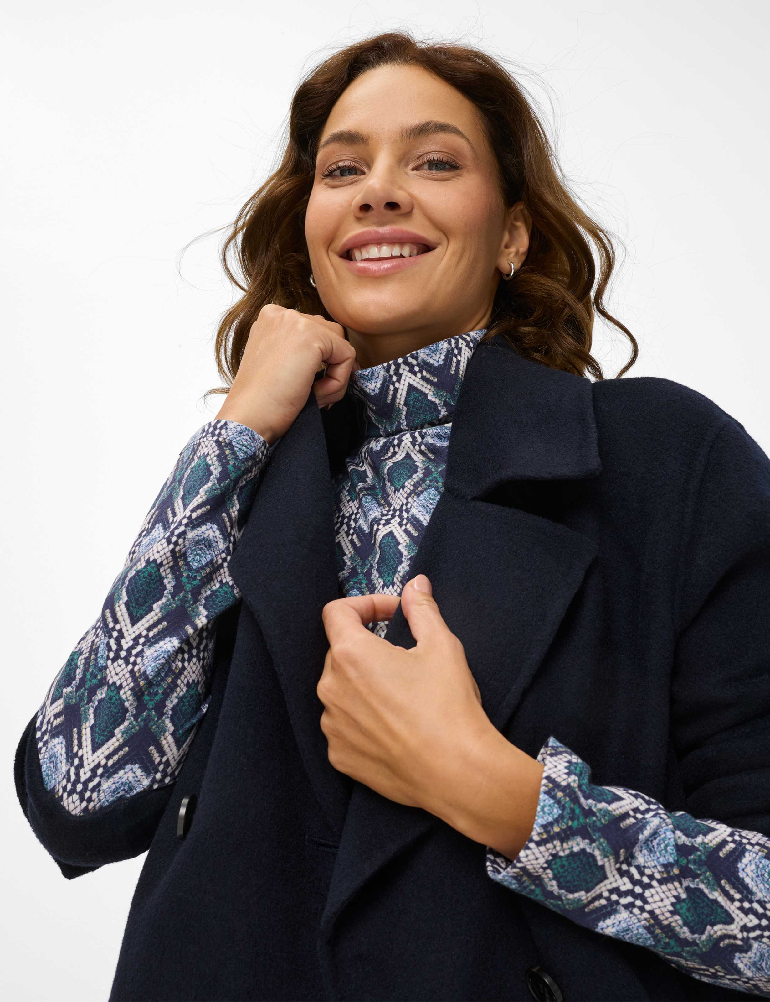 Femme Style CARINA L Bleu Foncé  Détail 1