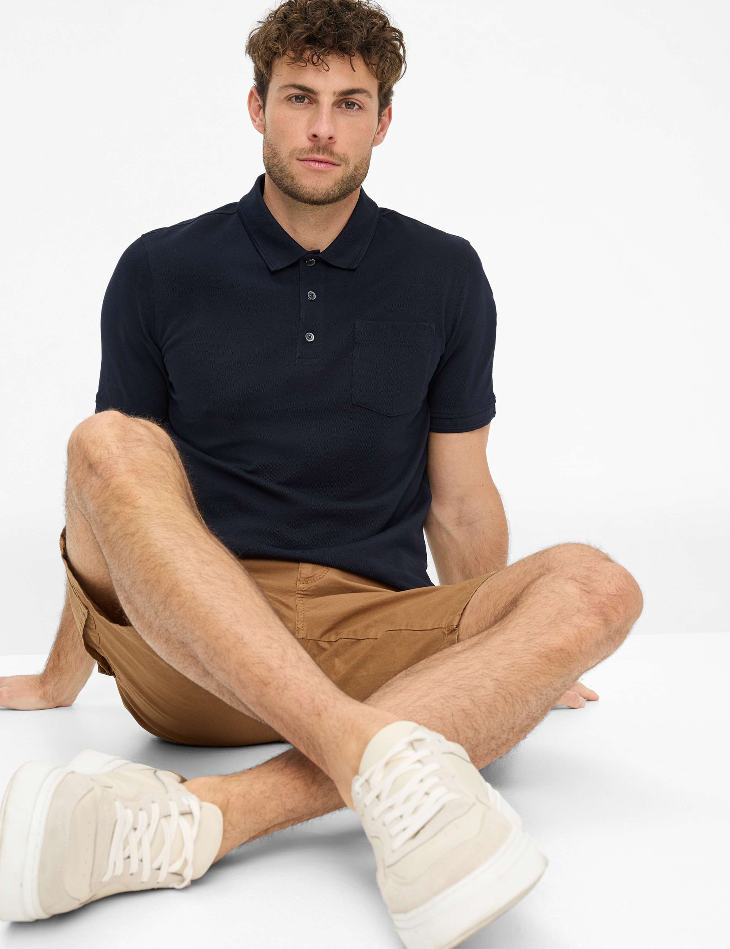 Homme Style PETE Bleu Foncé  Détail 1
