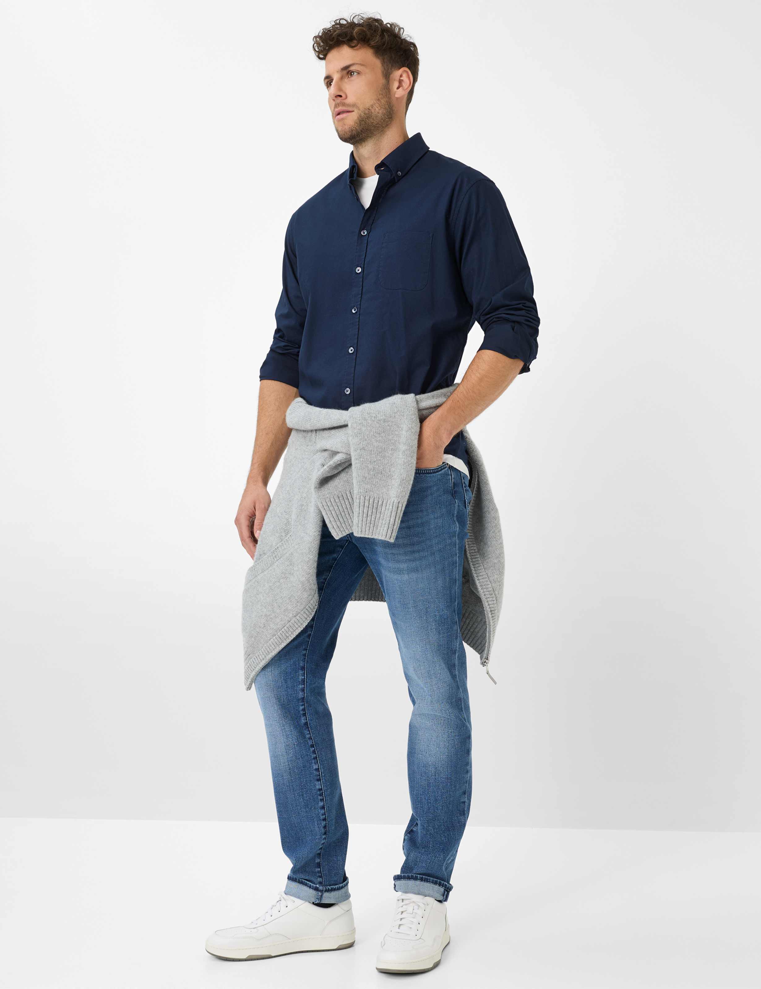 Herre Style DANIEL Blå  Model Outfit