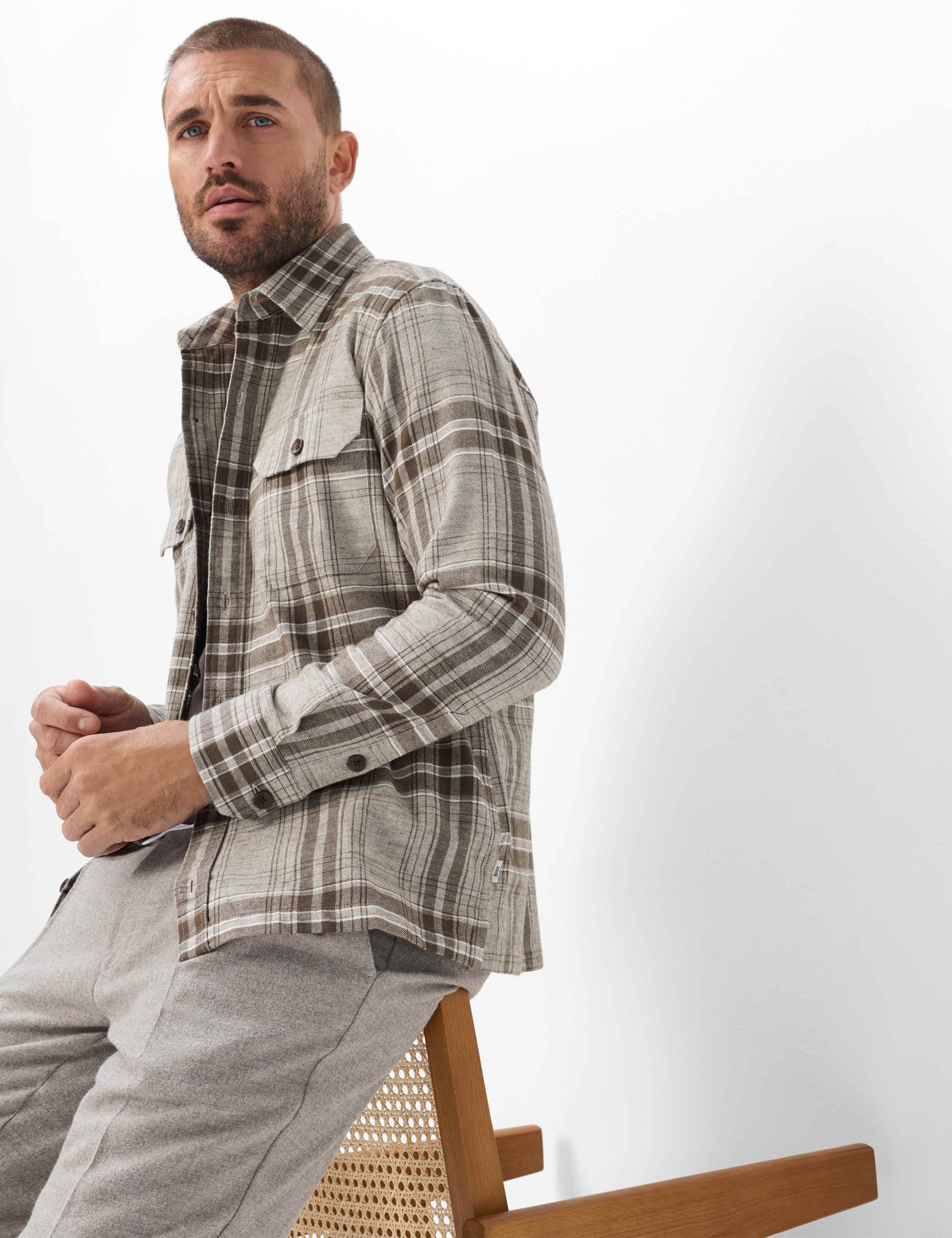 Heren Style KAY Donkerbruin  Detail 1