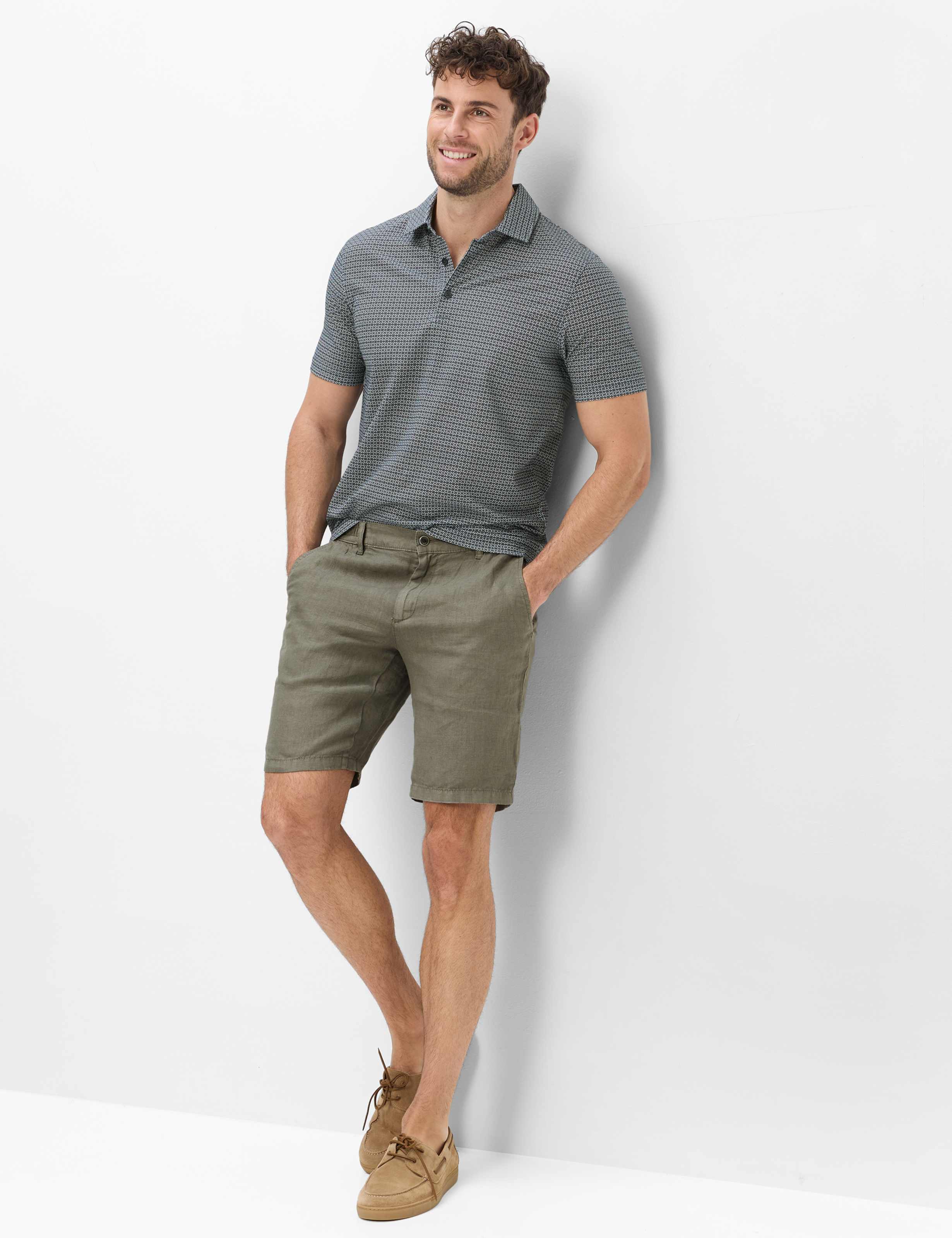Men Style BALU Dark Green Modern Fit Model Outfit