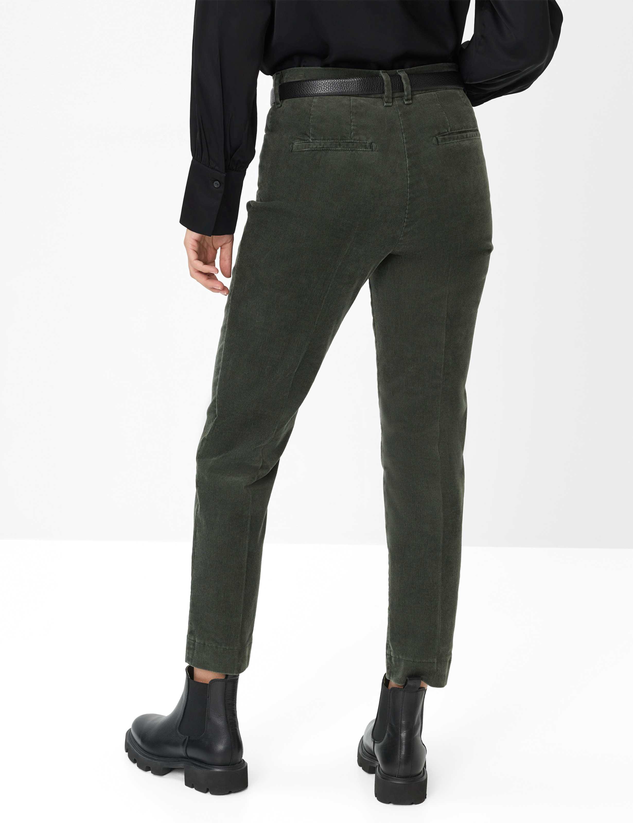 Femme Style MARA S Vert Foncé Regular Fit Dos mannequin