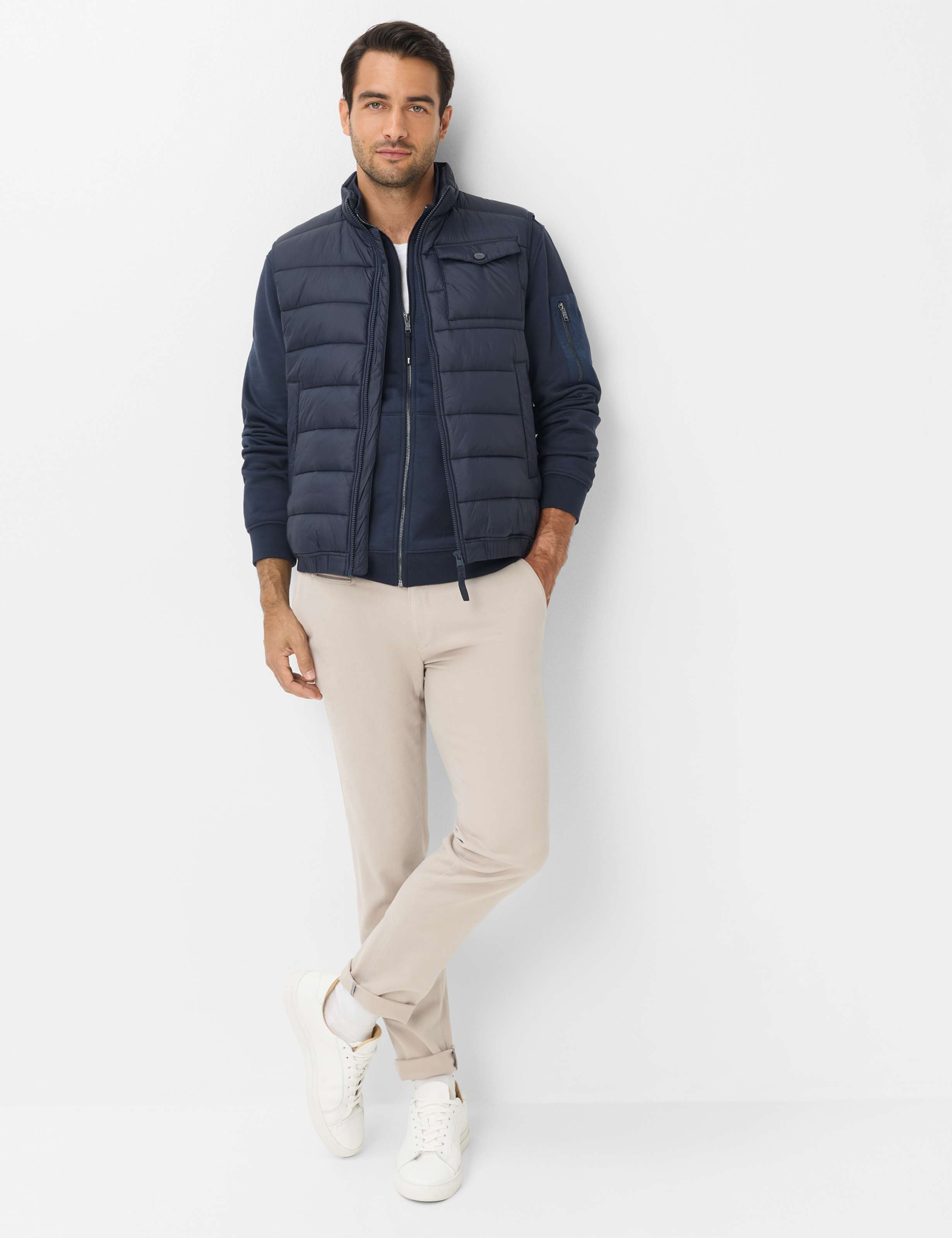 Men Style WILL Dark Blue  Model Outfit