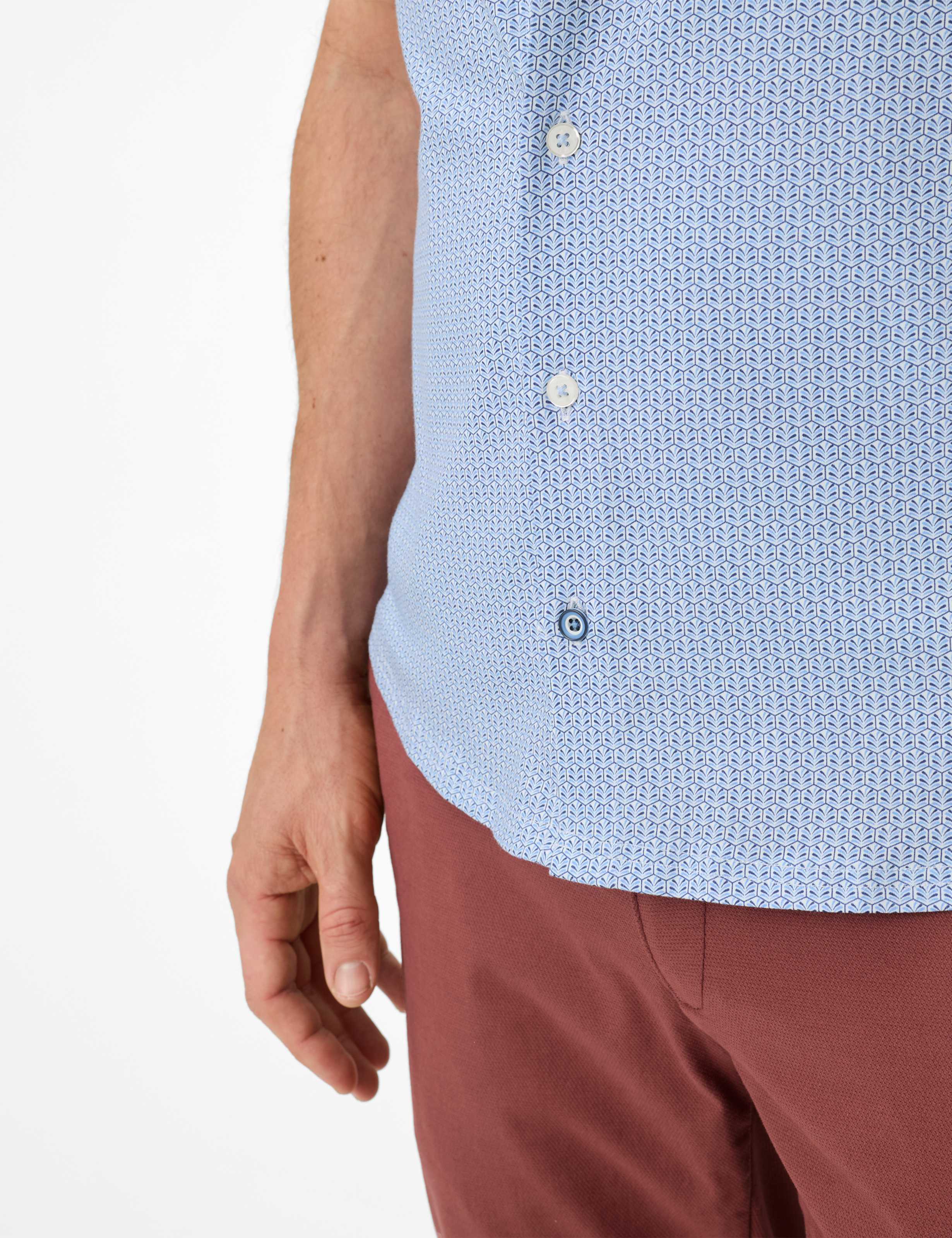 Herren Style DAN Hellblau  Detail 2