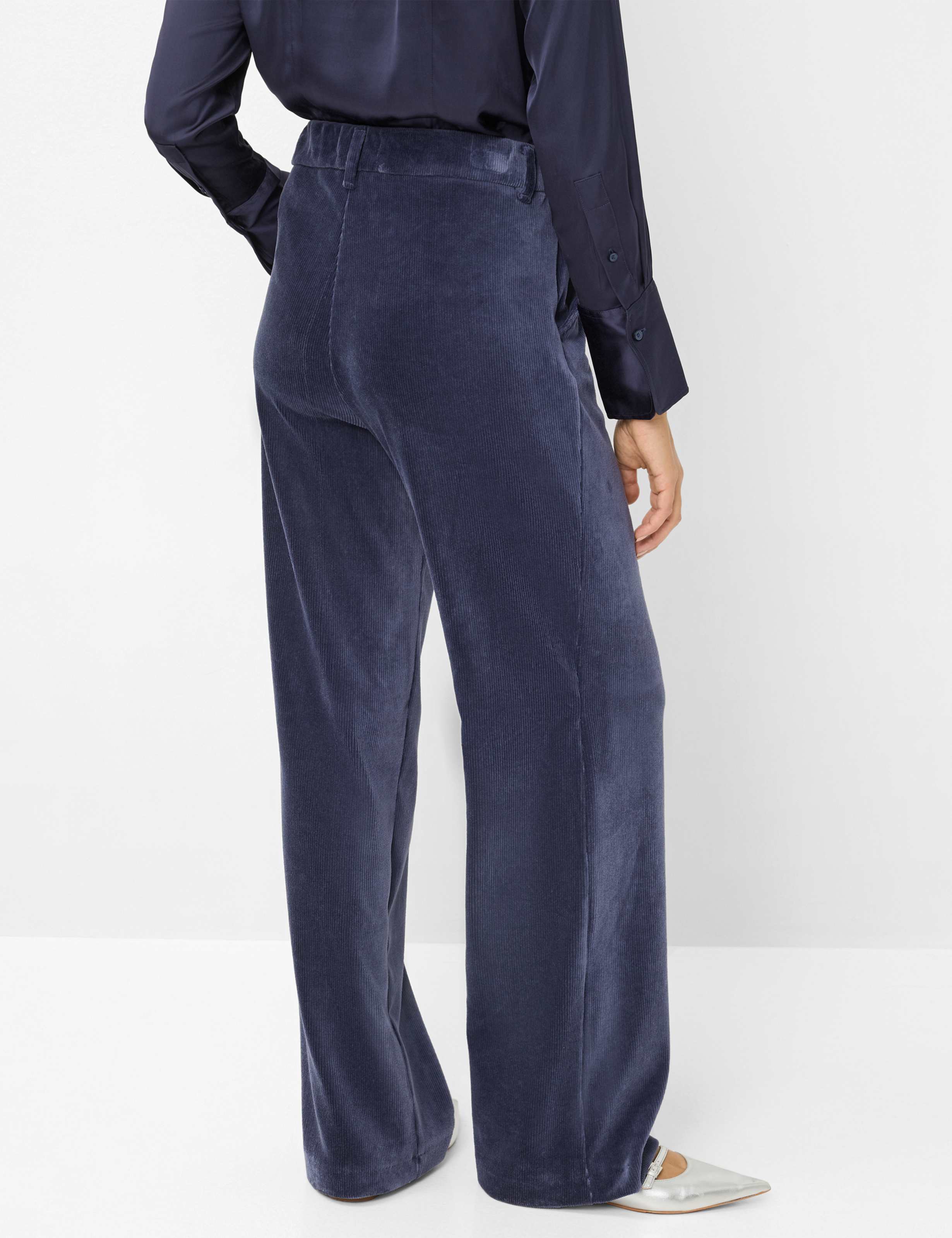 Thumbnail - Brax Damen Cordhose Style MAINE MIDNIGHT BLUE, dunkelblau, Gr. 42