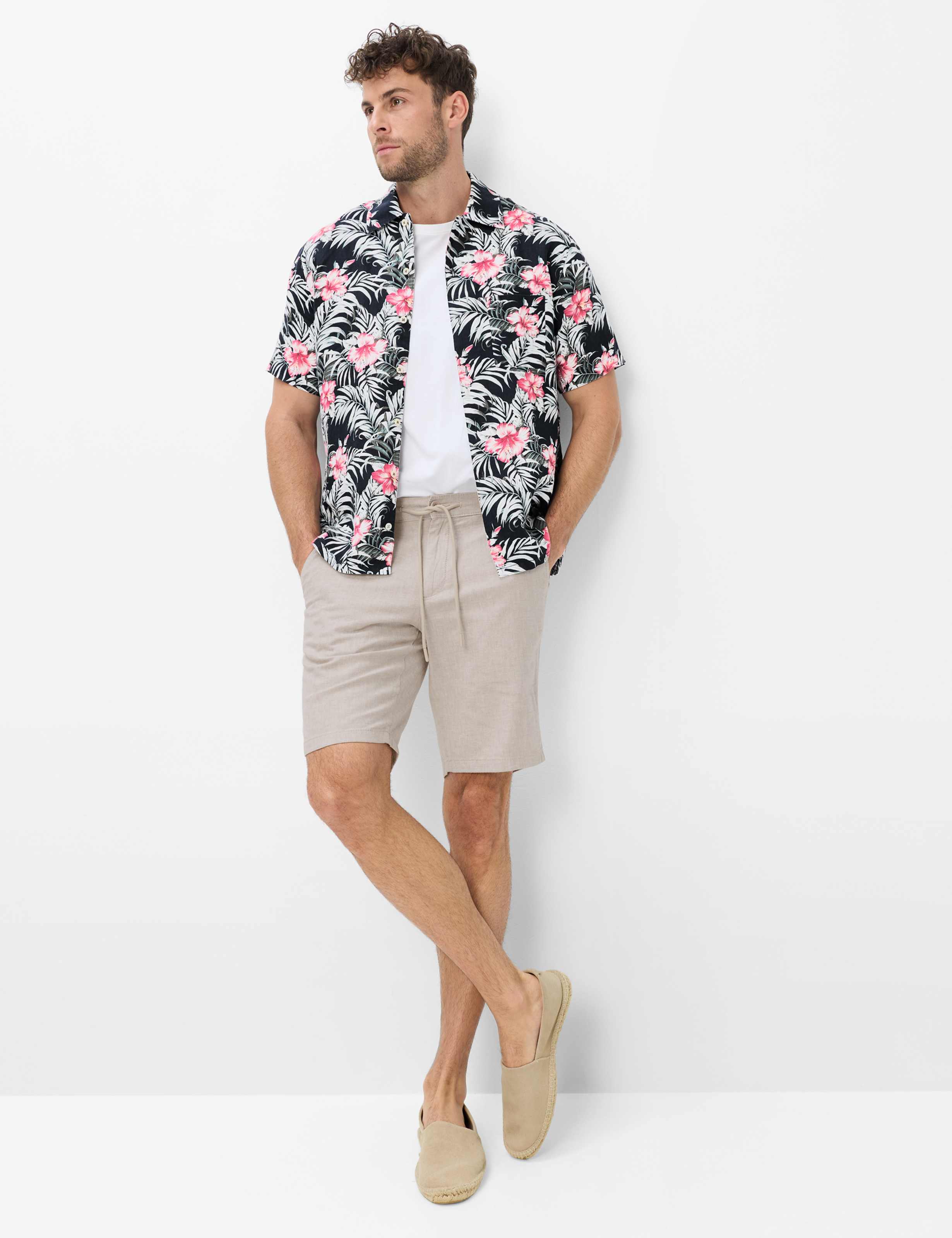 Heren Style LUKE Roze  Model outfit