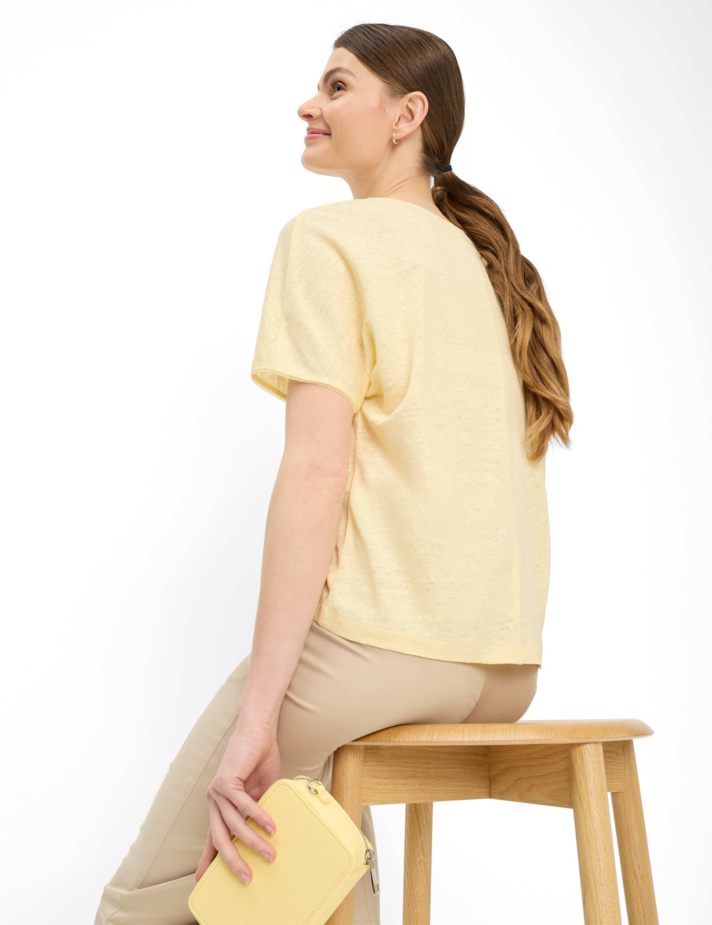 Dames Style CAELEN S Lichtgeel  Detail 1