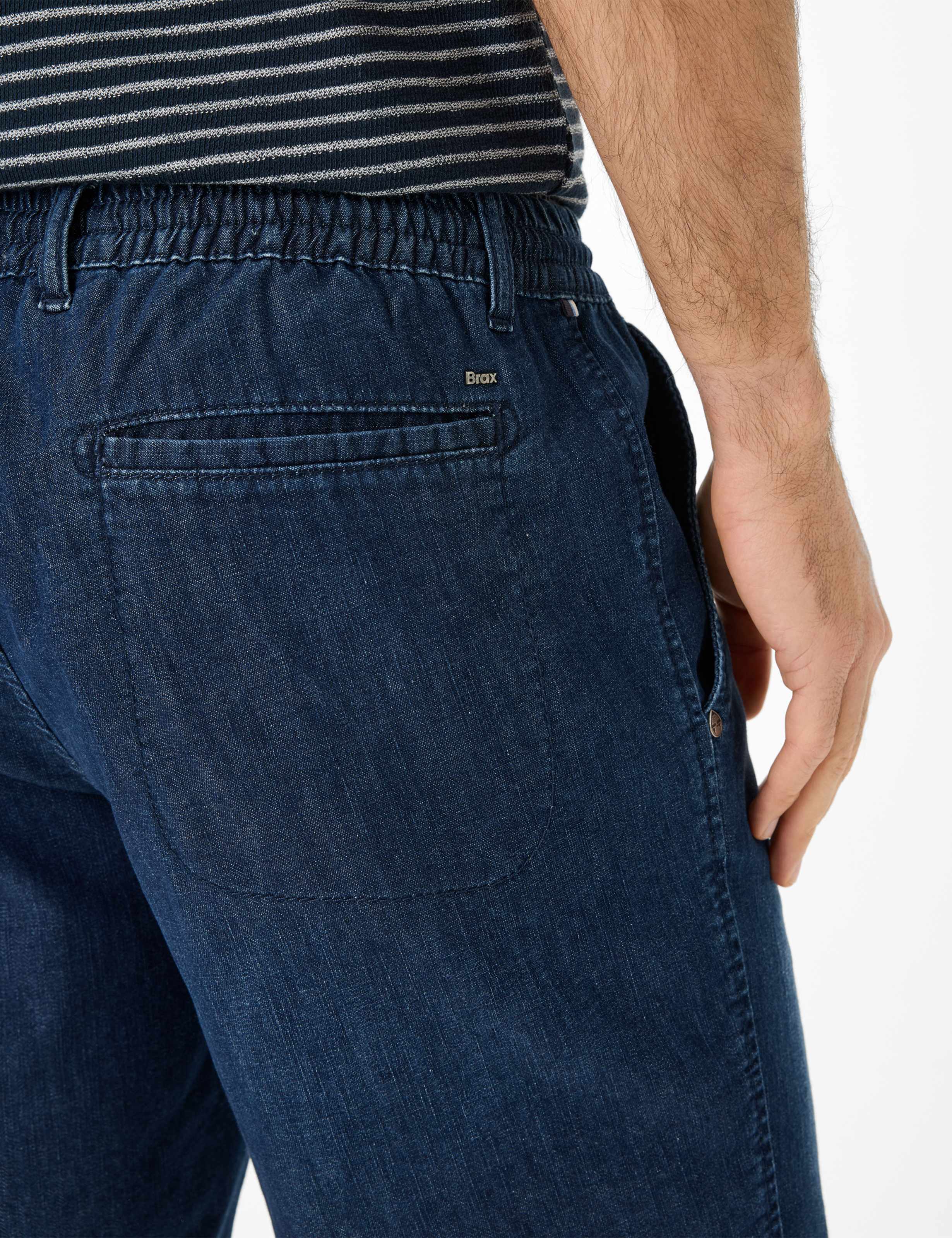 Homme Style BALU Denim Bleu Modern Fit Détail 2
