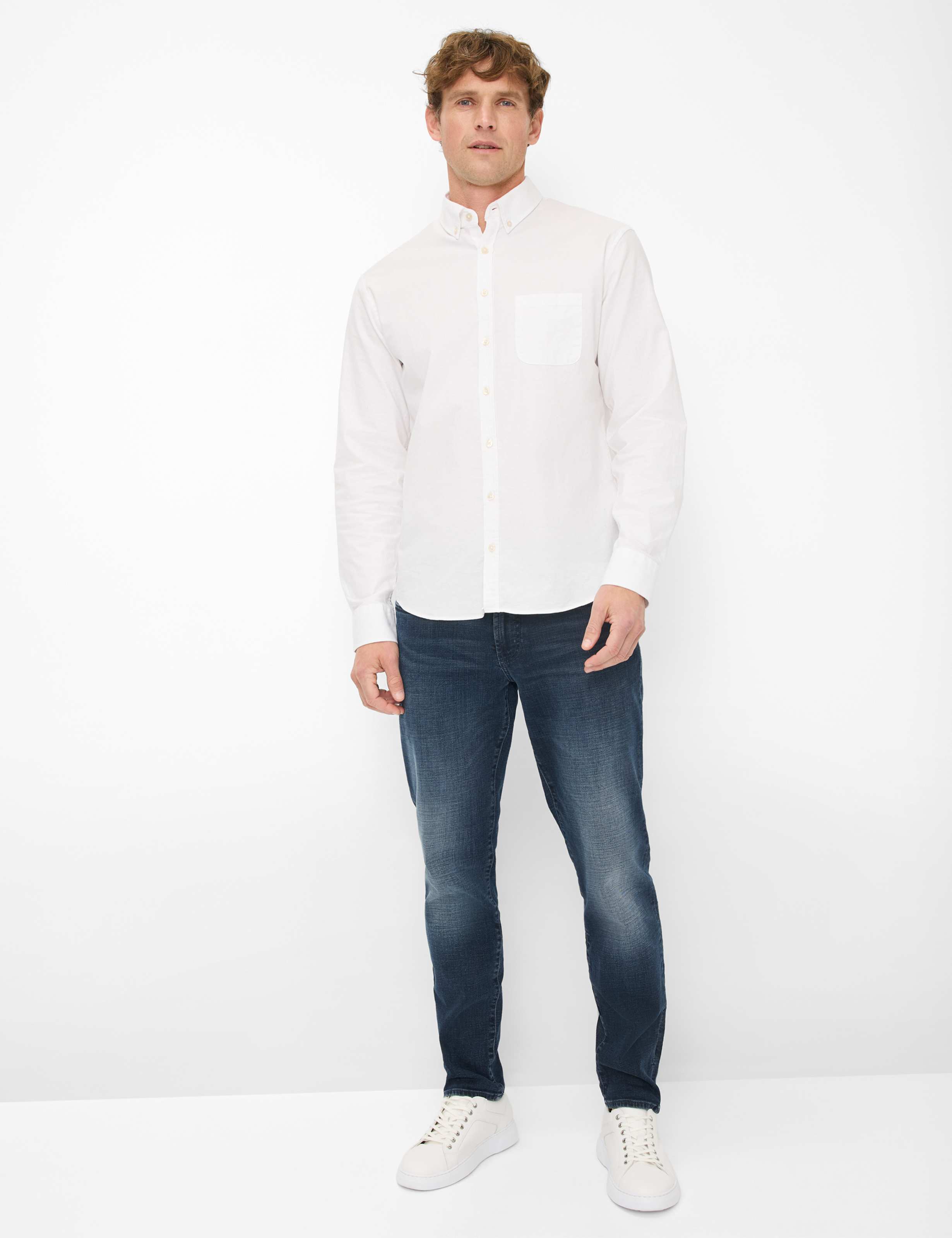 Herren Style DANIEL Weiß  Model Outfit