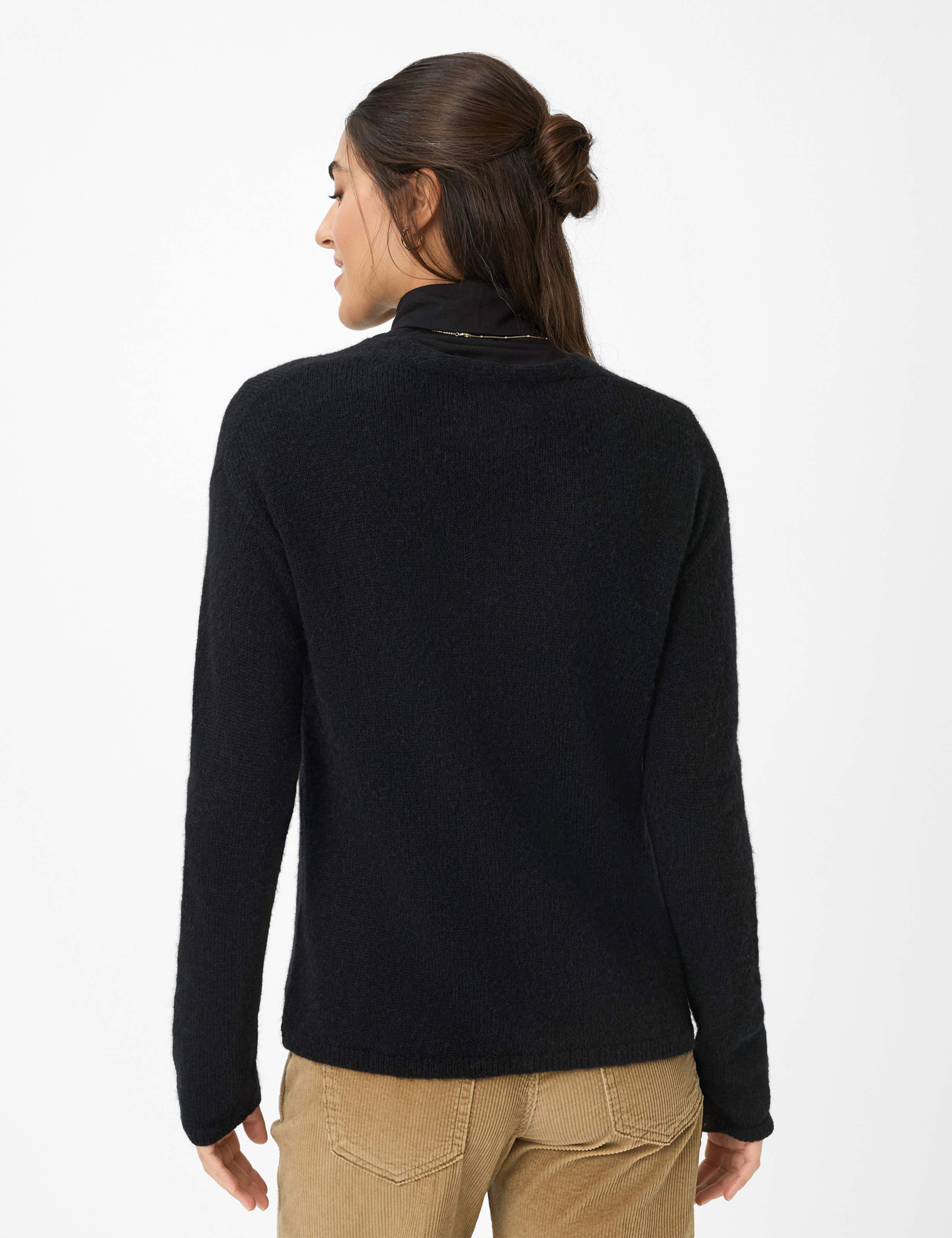 Thumbnail - Brax Damen Strickpullover Style ALICIA black, schwarz, Gr. 44