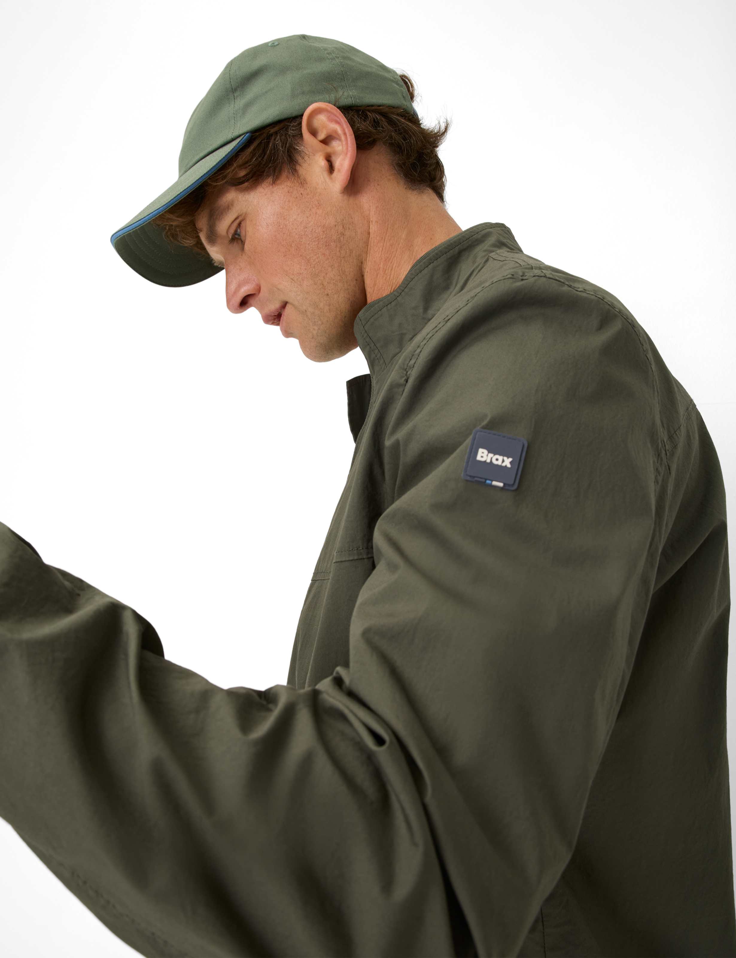 Men Style CALVIN Green - Olive  Detail 1