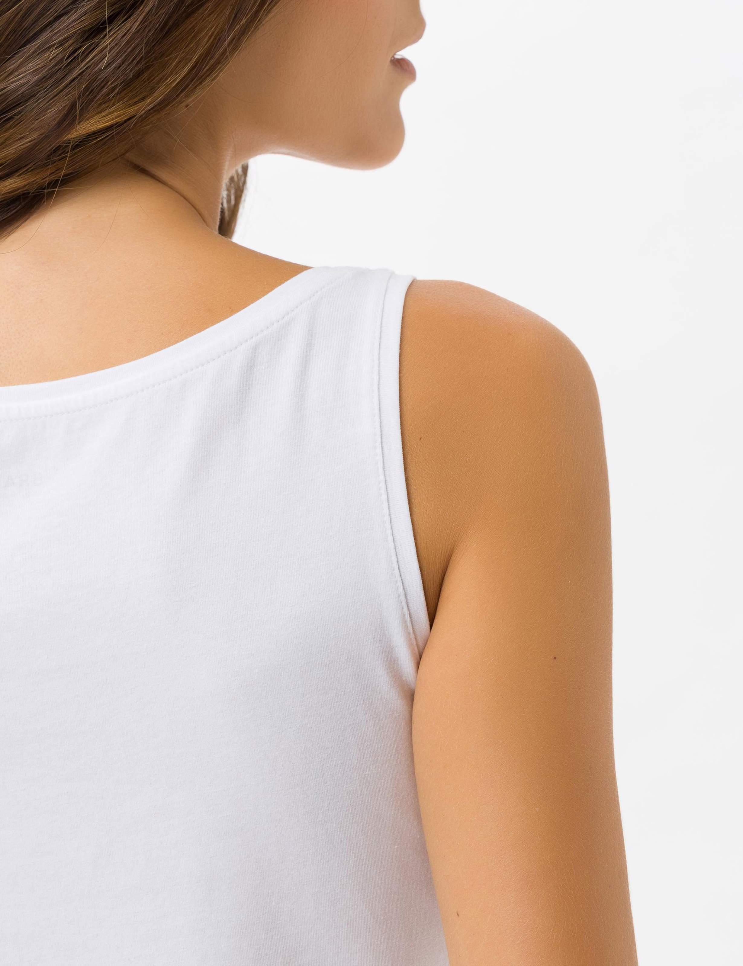 Femme Style SILVY Blanc Crème  Détail 2