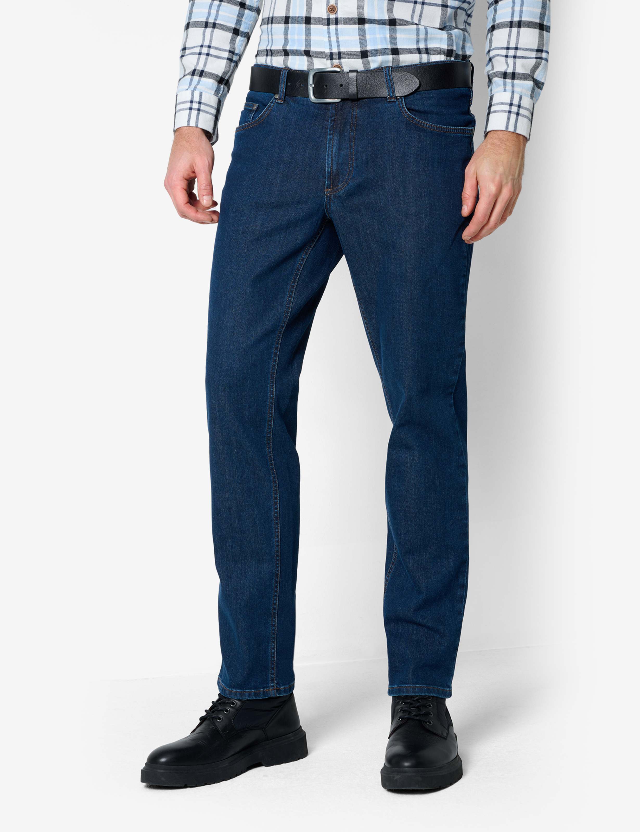 Blautöne, Herren, REGULAR, Style CARLOS, MODEL_FRONT_ISHOP